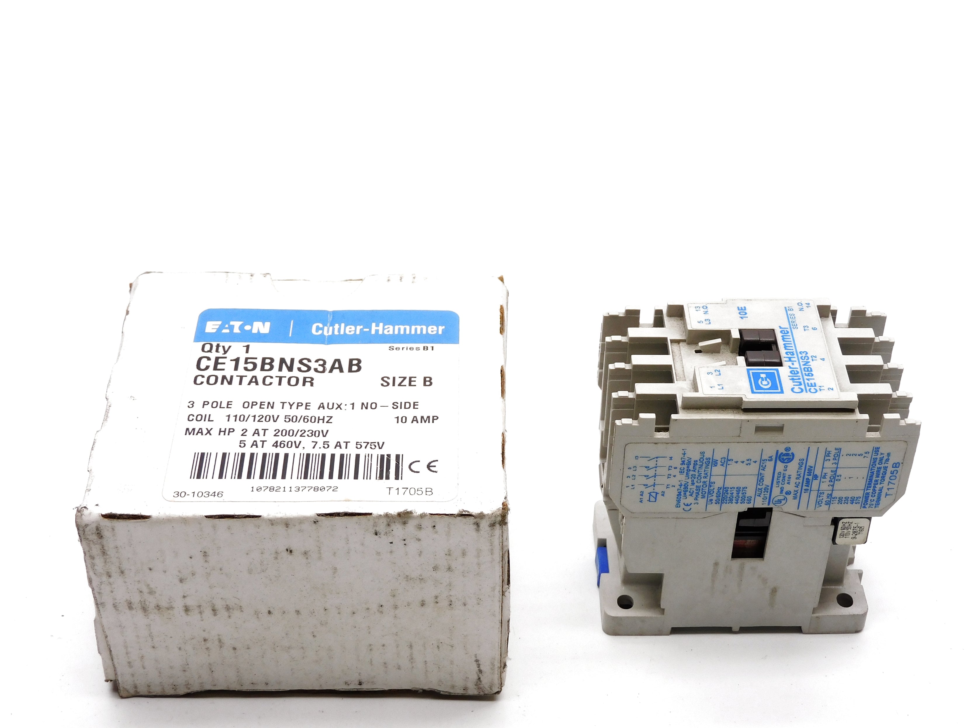 EATON CE15BNS3AB SER. B1 110/120V NSMP