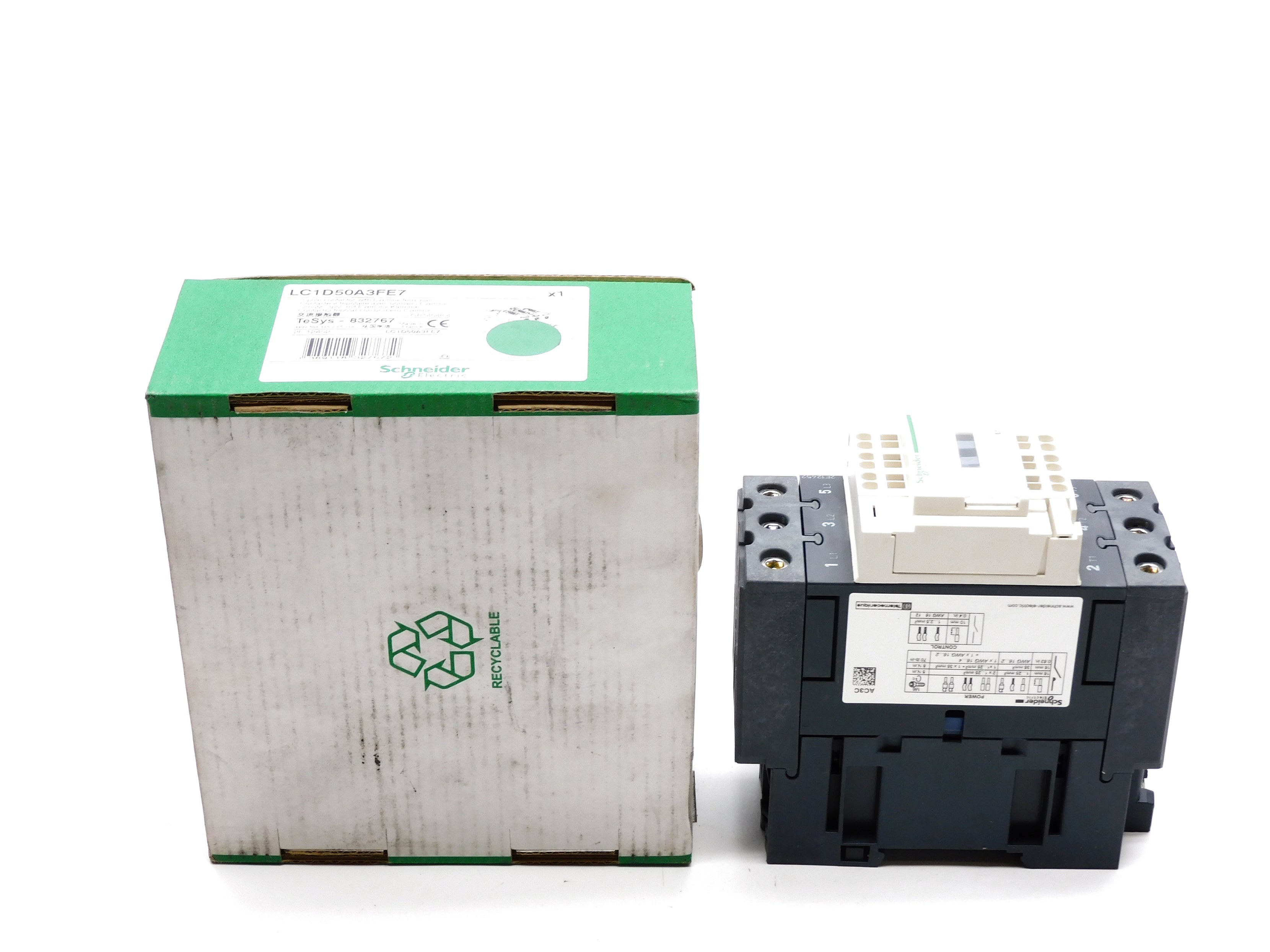 SCHNEIDER LC1D50A3FE7 115V NSMP