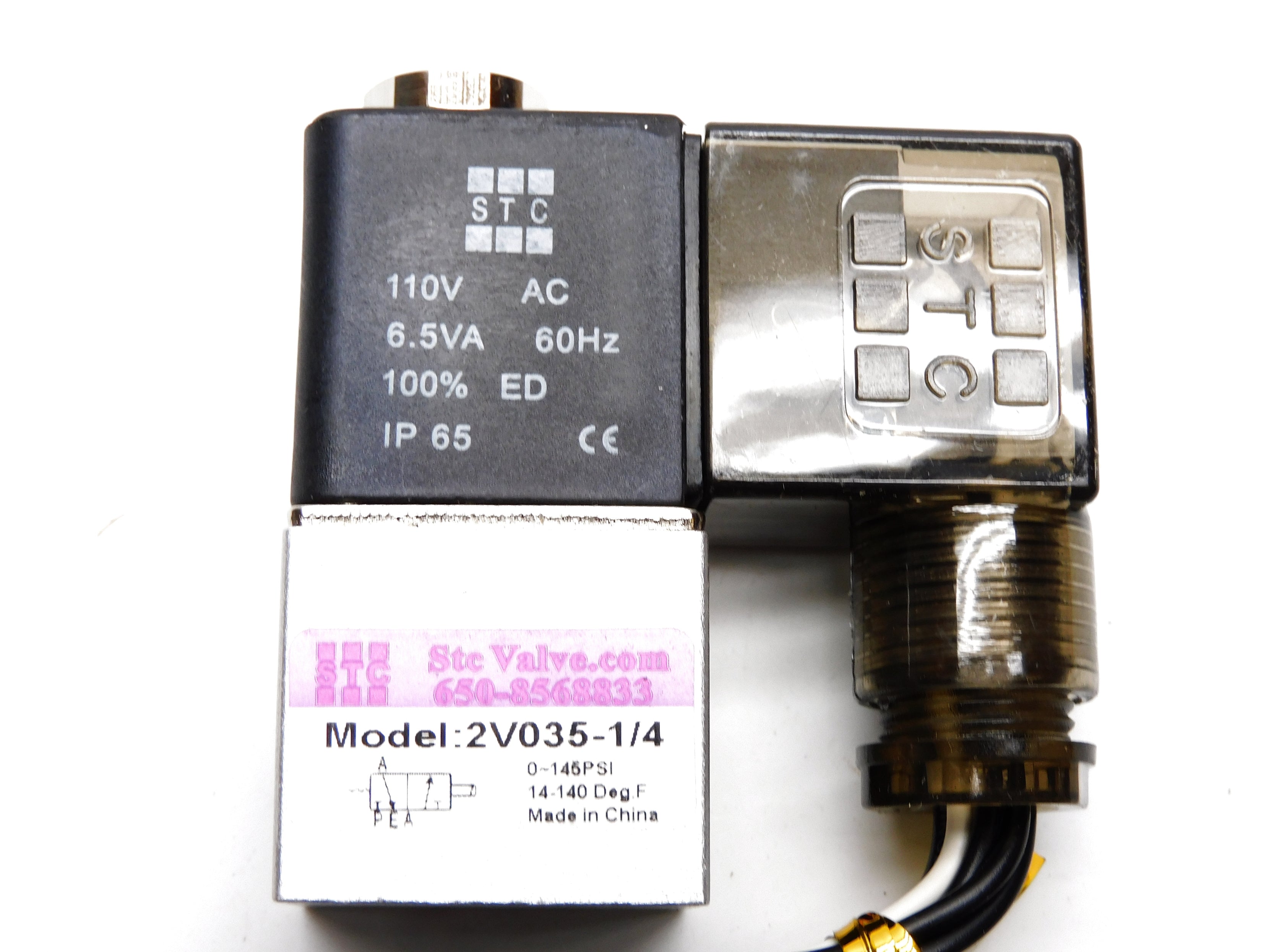 STC 2V035-1/4 110VAC 0-145PSI NSNP