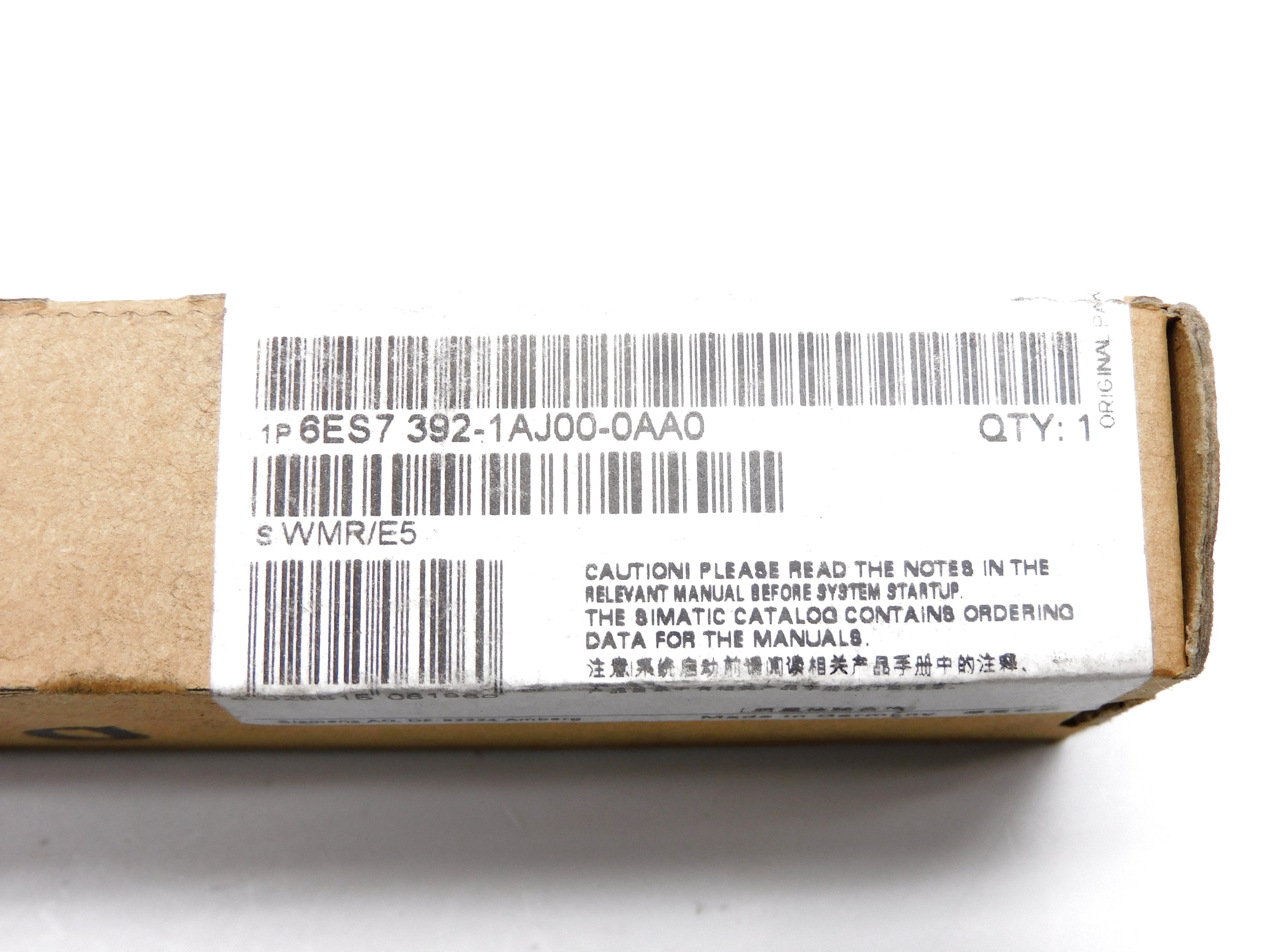 SIEMENS 6ES7392-1AJ00-0AA0 NSFS
