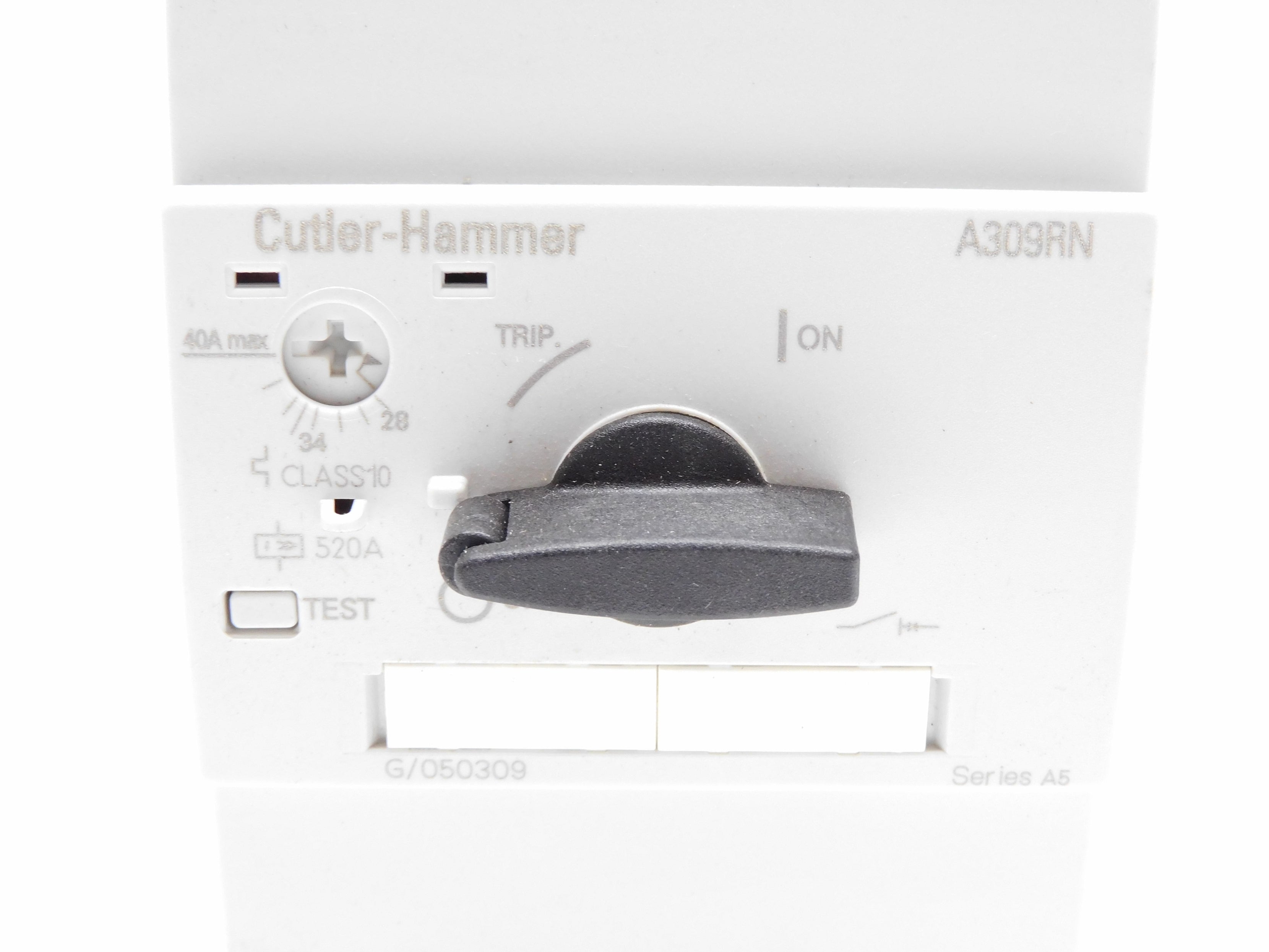 CUTLER HAMMER A309RN SER. A5 NSMP