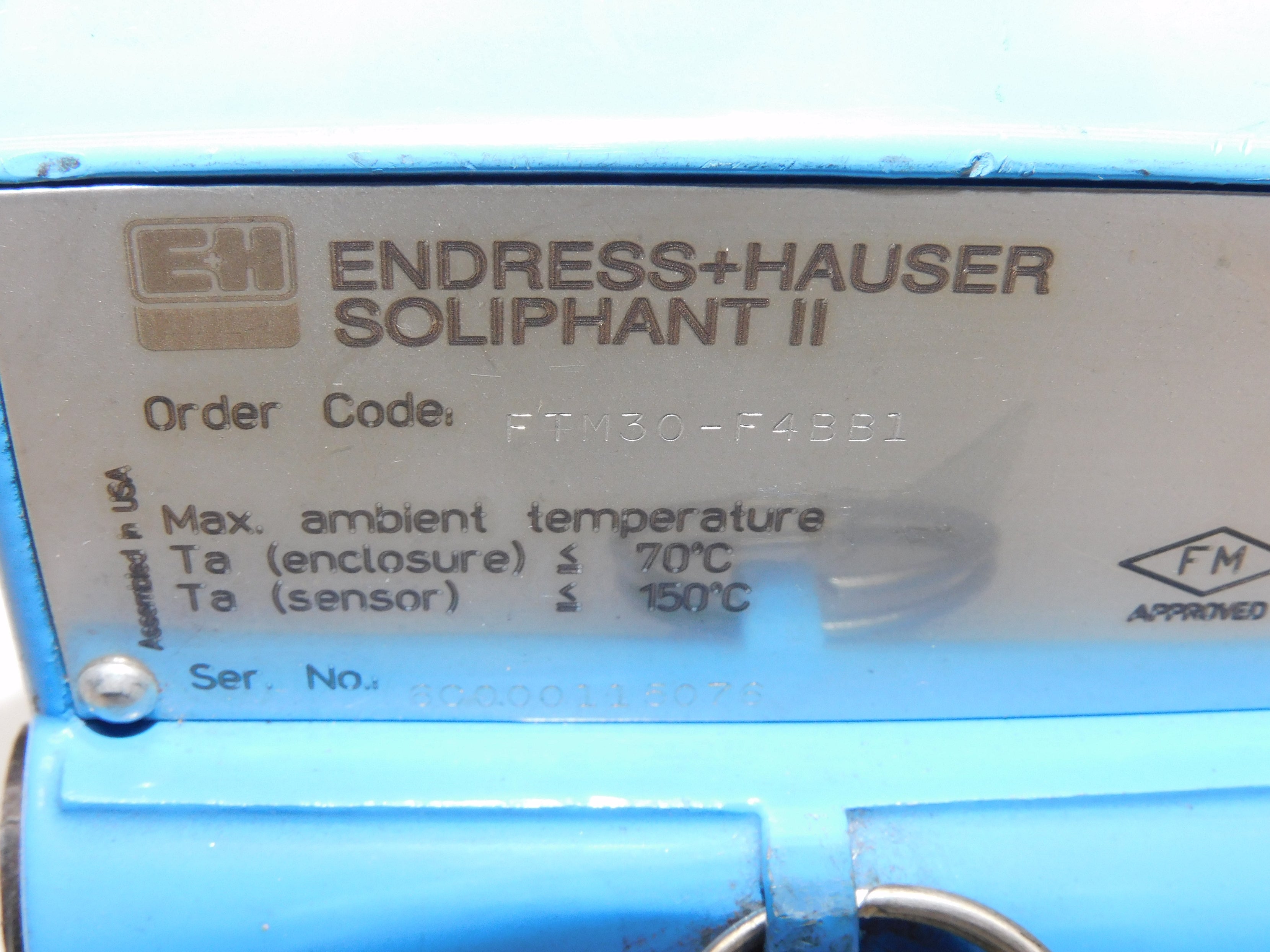 ENDRESS+HAUSER FTM30-F4BB1 NSNP