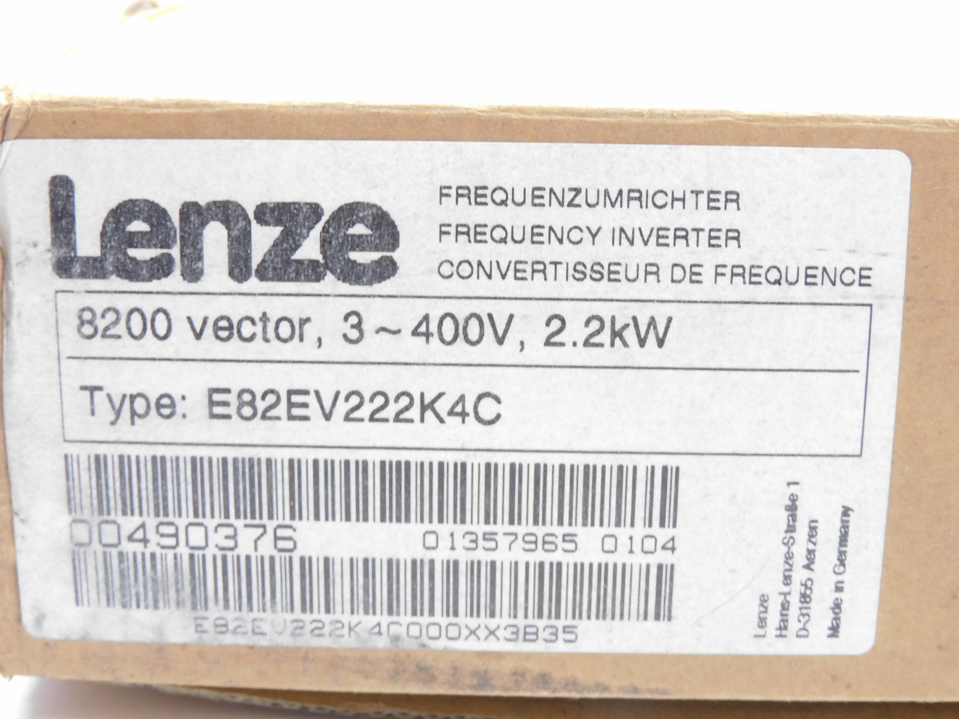 LENZE E82EV222K4C NSMP