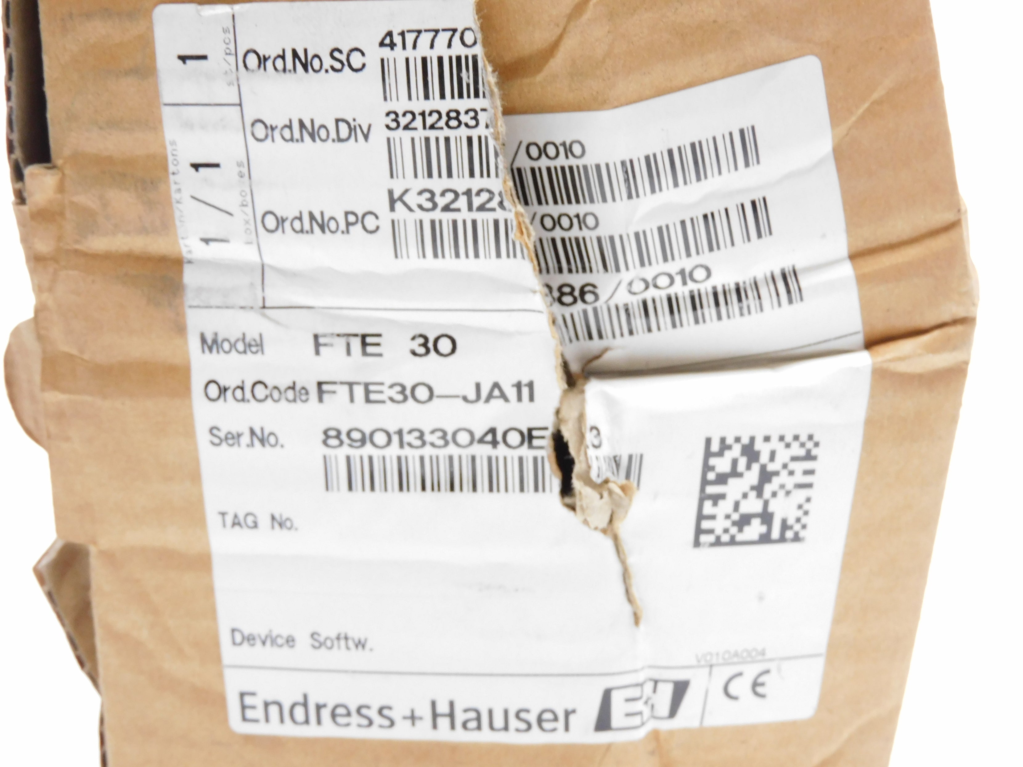 ENDRESS+HAUSER FTE30-JA11 NSMP