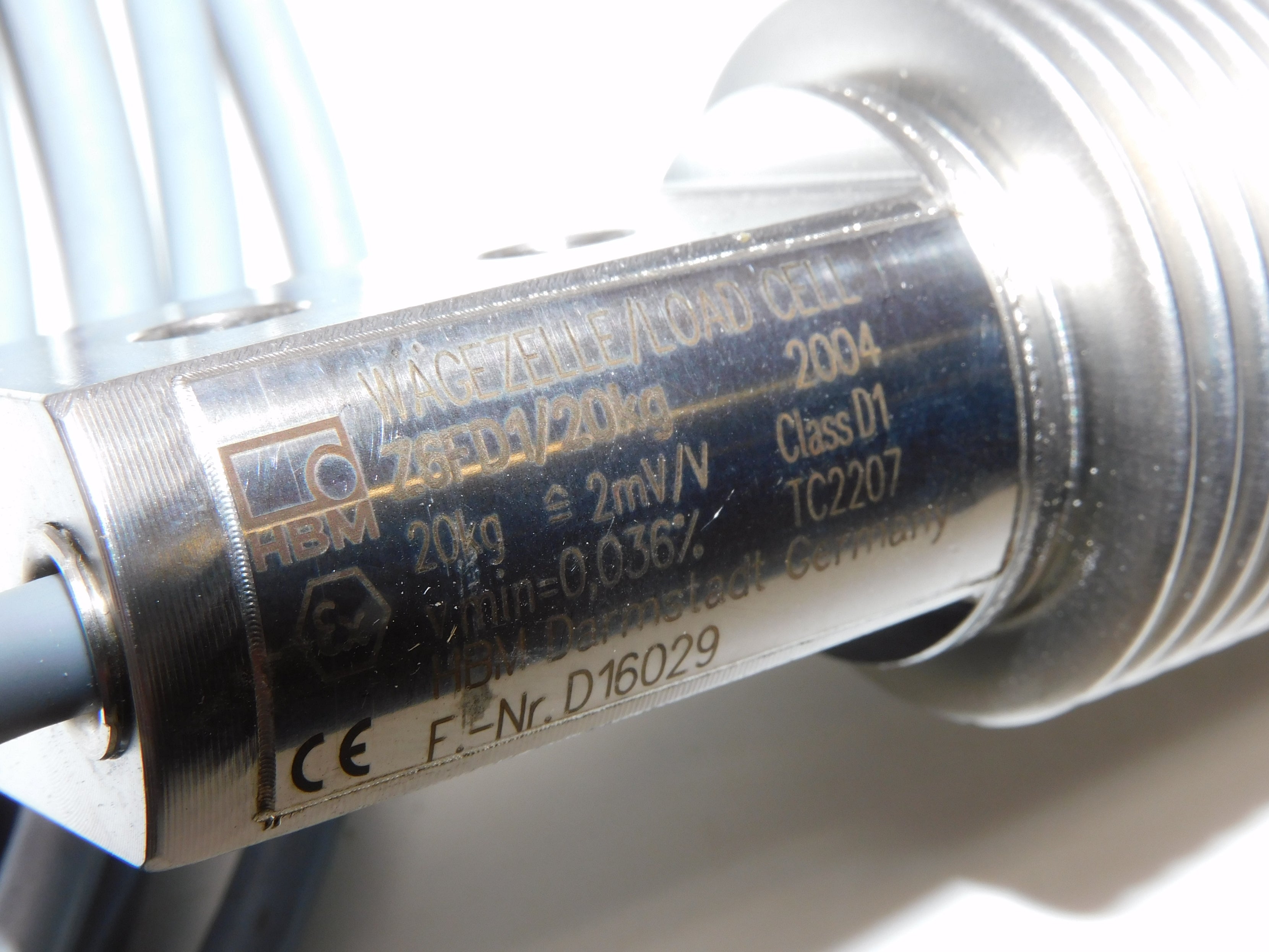 HBM Z6FD1/20kg UNMP