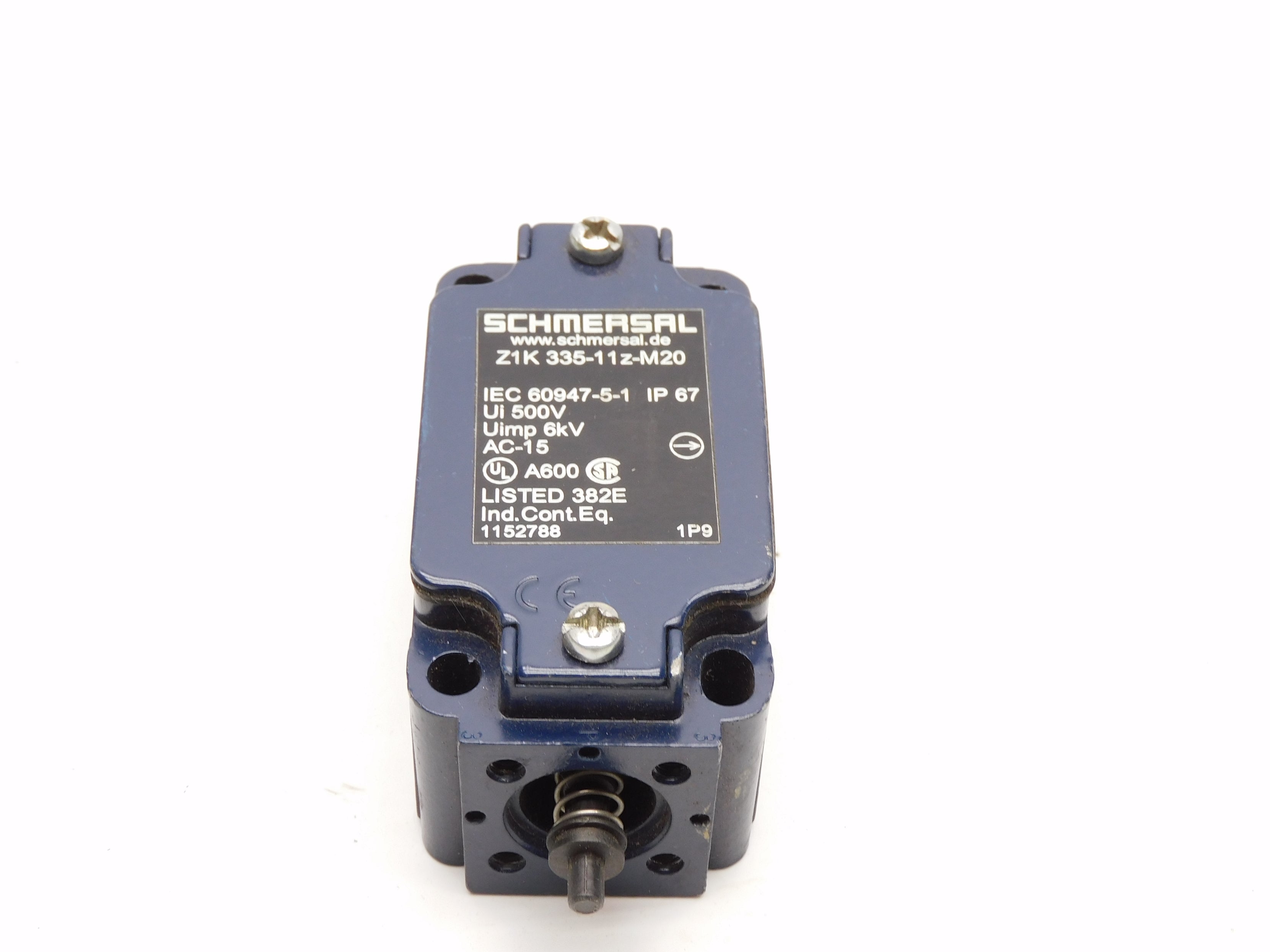 SCHMERSAL Z1K335-11Z-M20 (AS PICTURED) UNMP