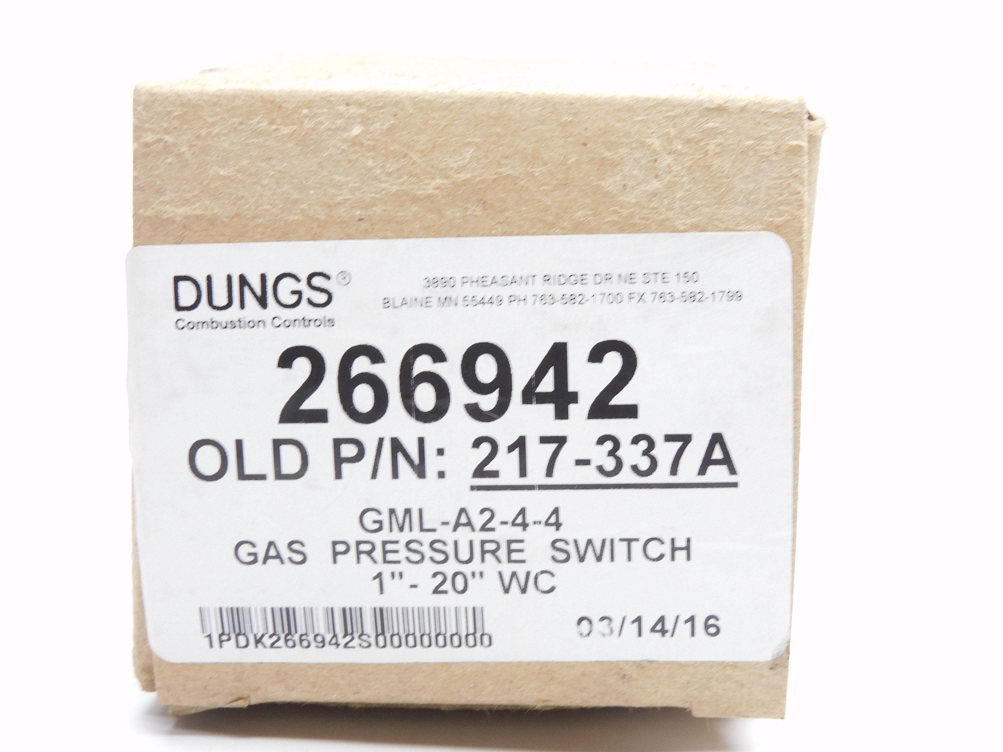 DUNGS 266942 GML-A2-44 NSMP