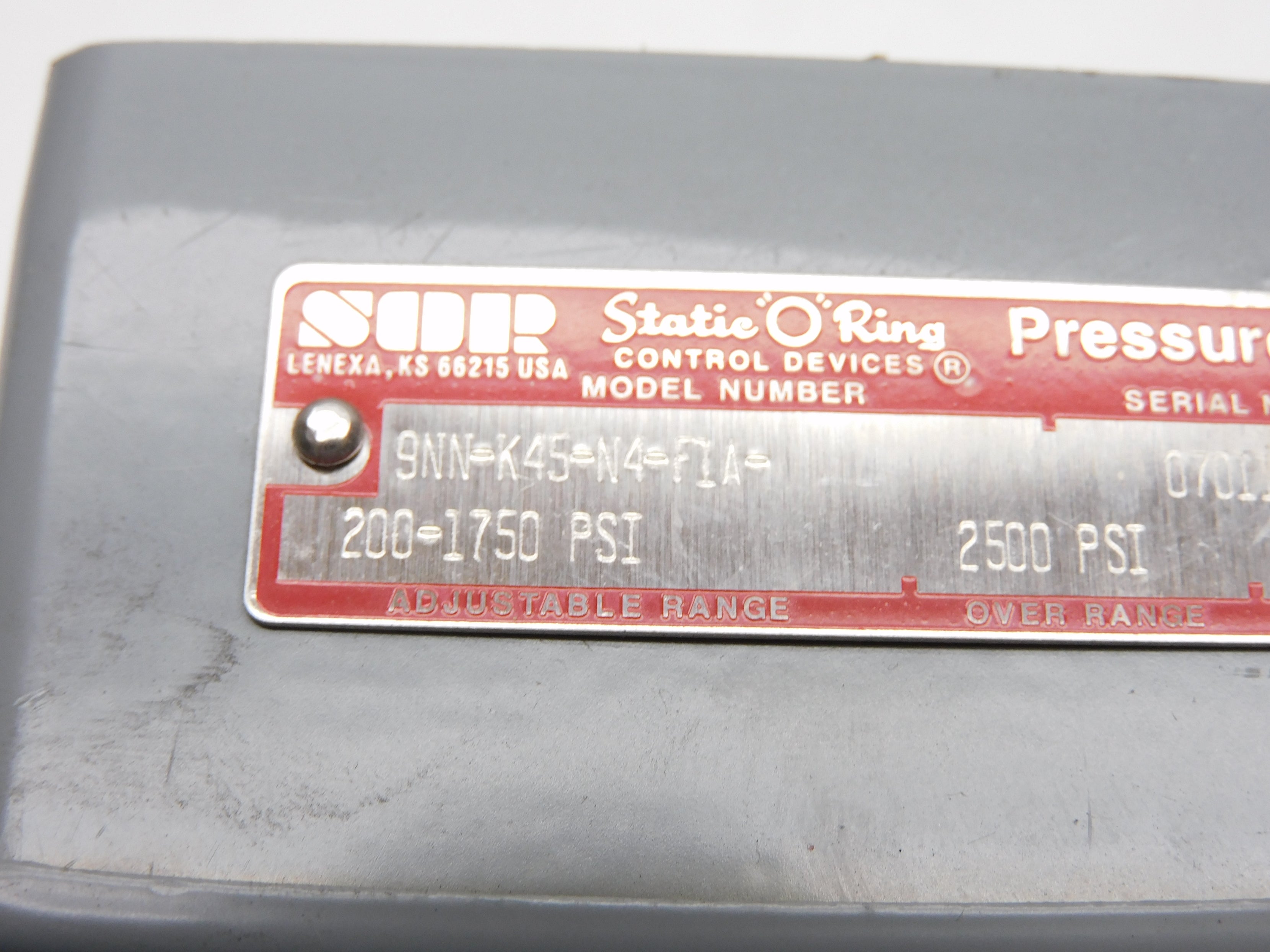 SOR 9NN-K45-N4-F1A NSNP
