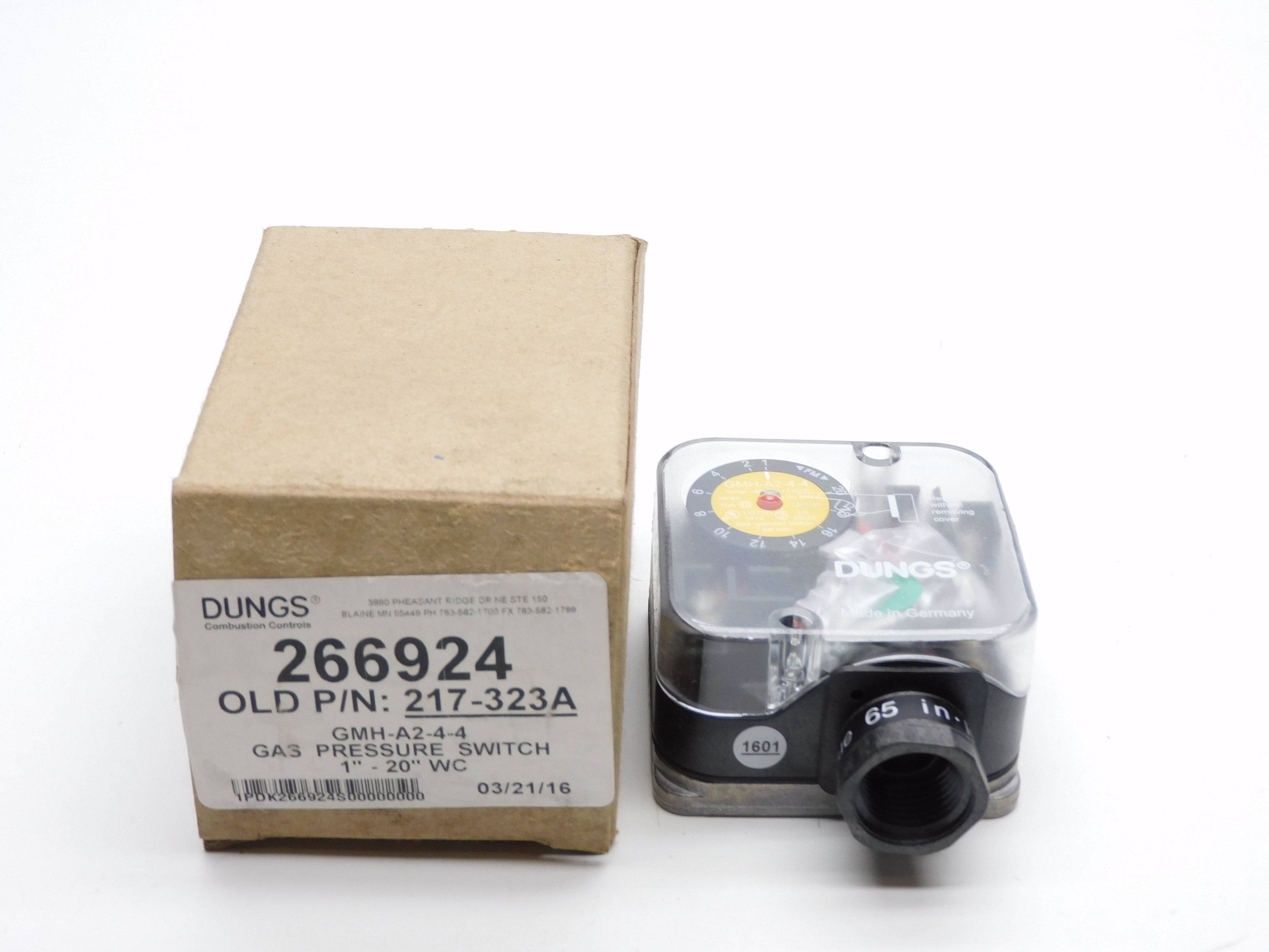 DUNGS 266924 GMH-A2-4-4 NSMP