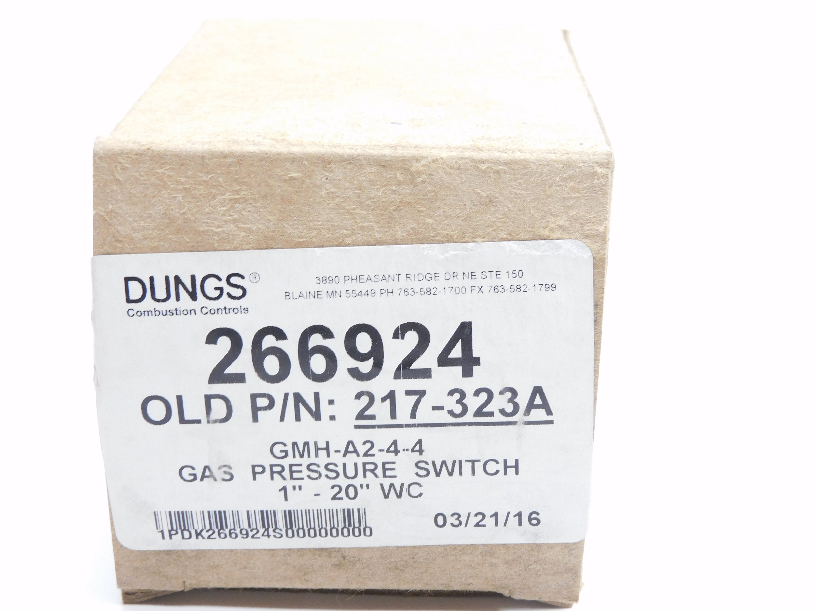 DUNGS 266924 GMH-A2-4-4 NSMP