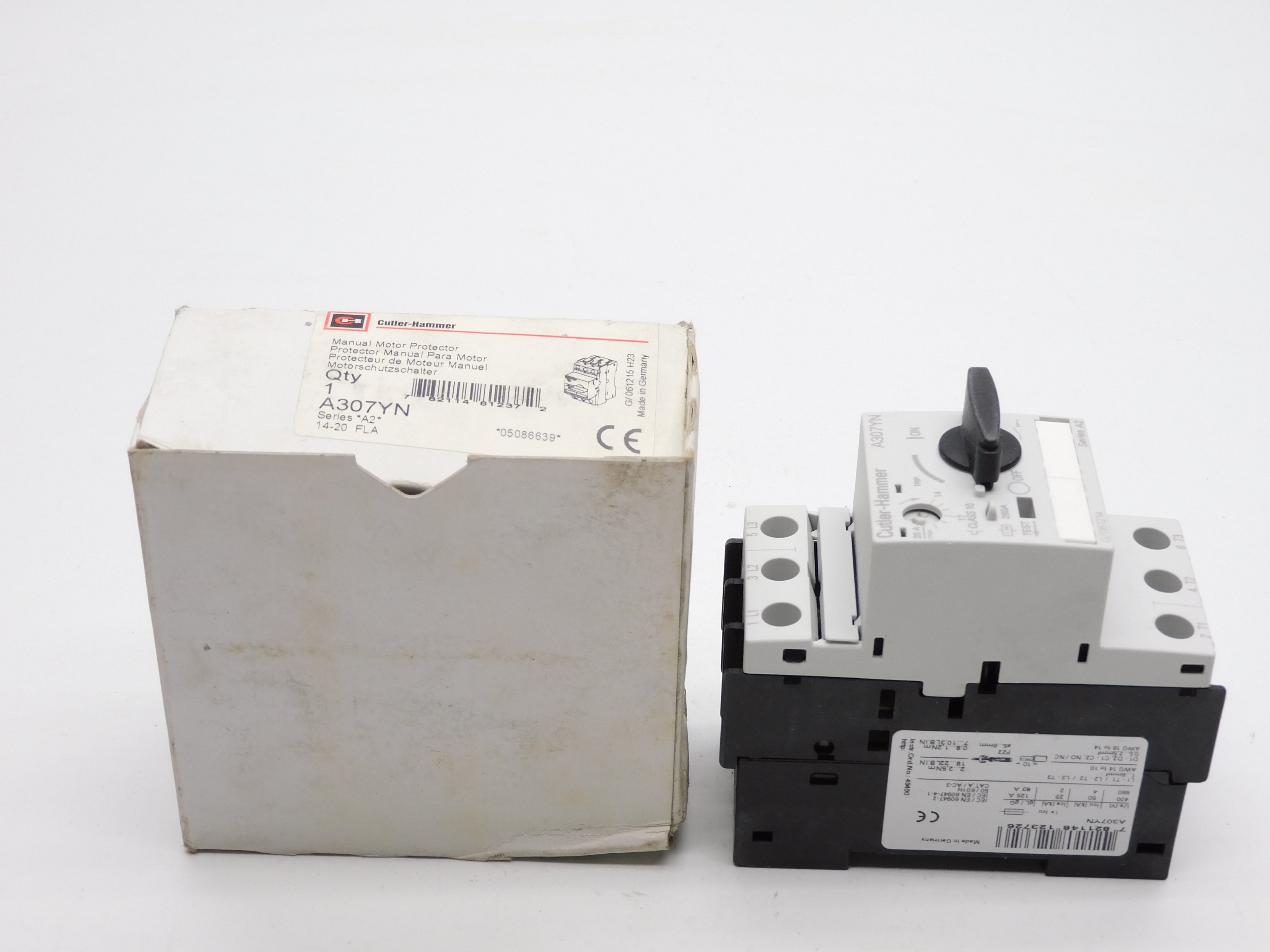 CUTLER HAMMER A307YN SER. A2 14-20A 690V NSMP