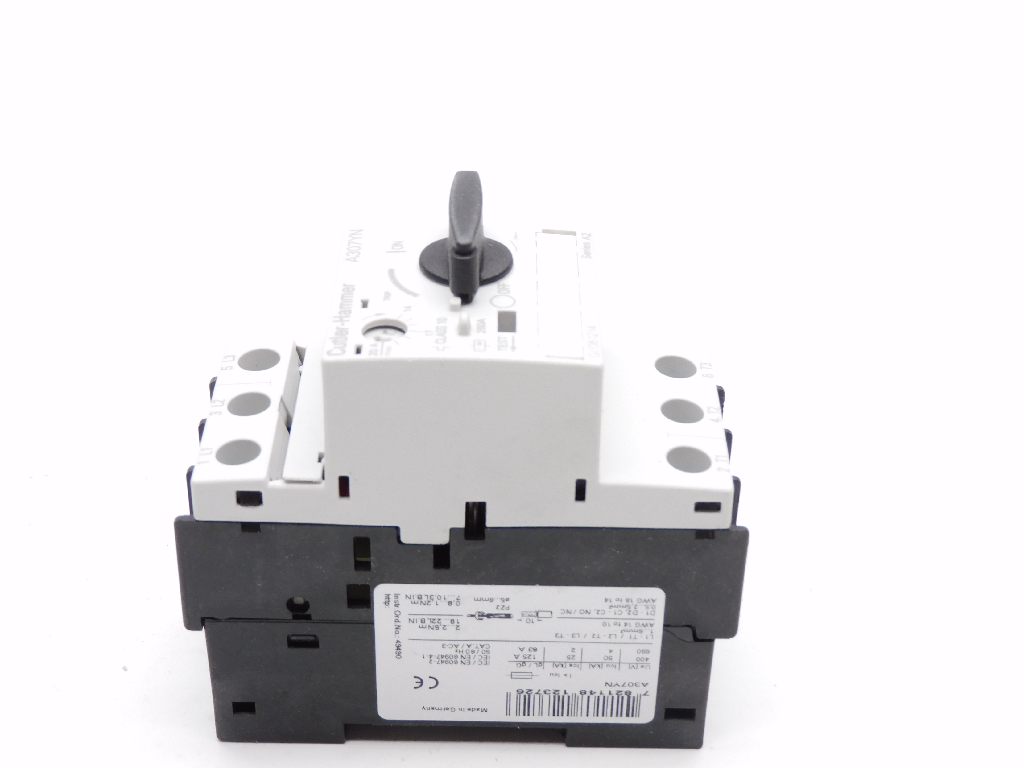 CUTLER HAMMER A307YN SER. A2 14-20A 690V NSMP