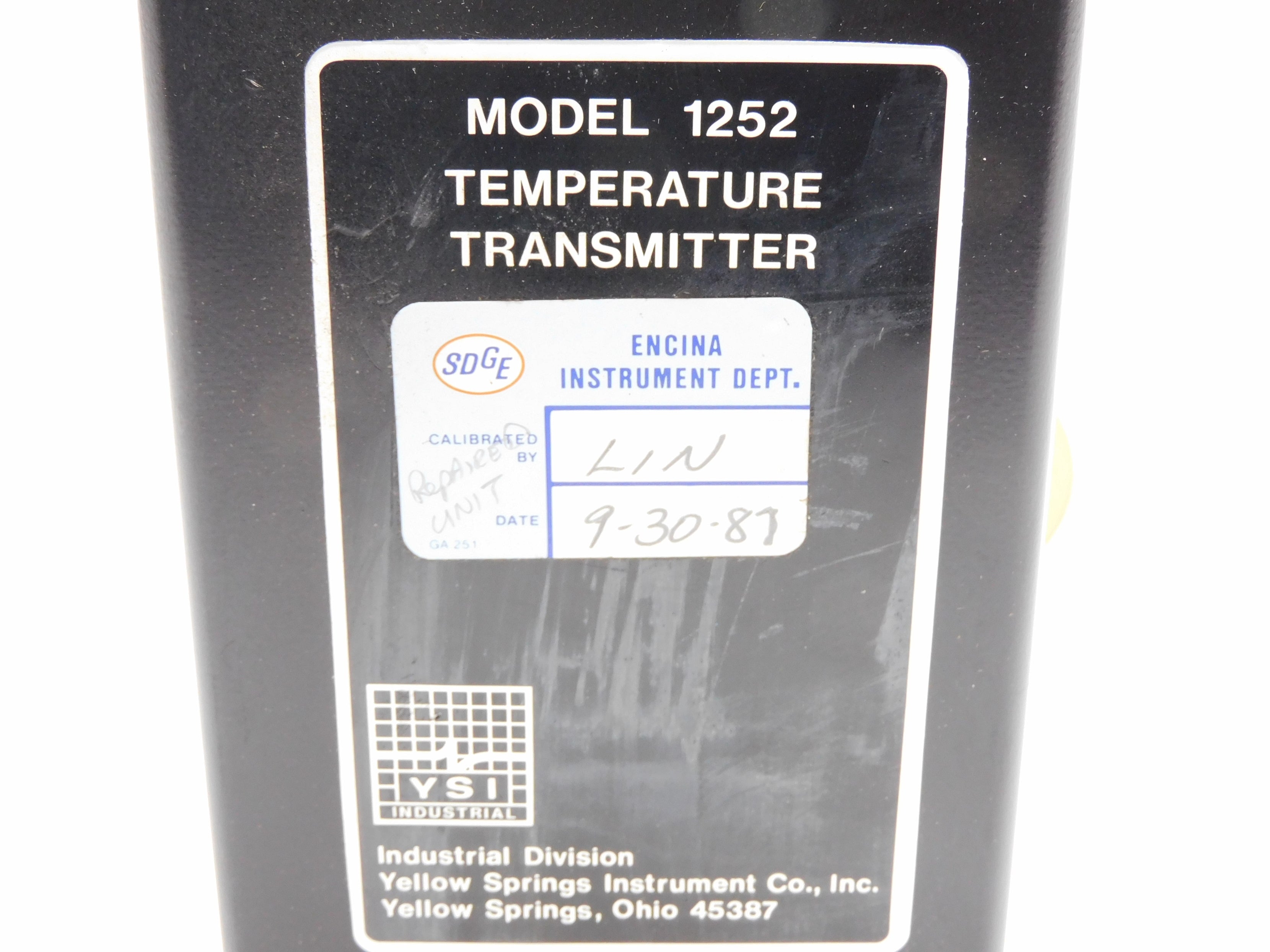 YSI 1252C REMAN