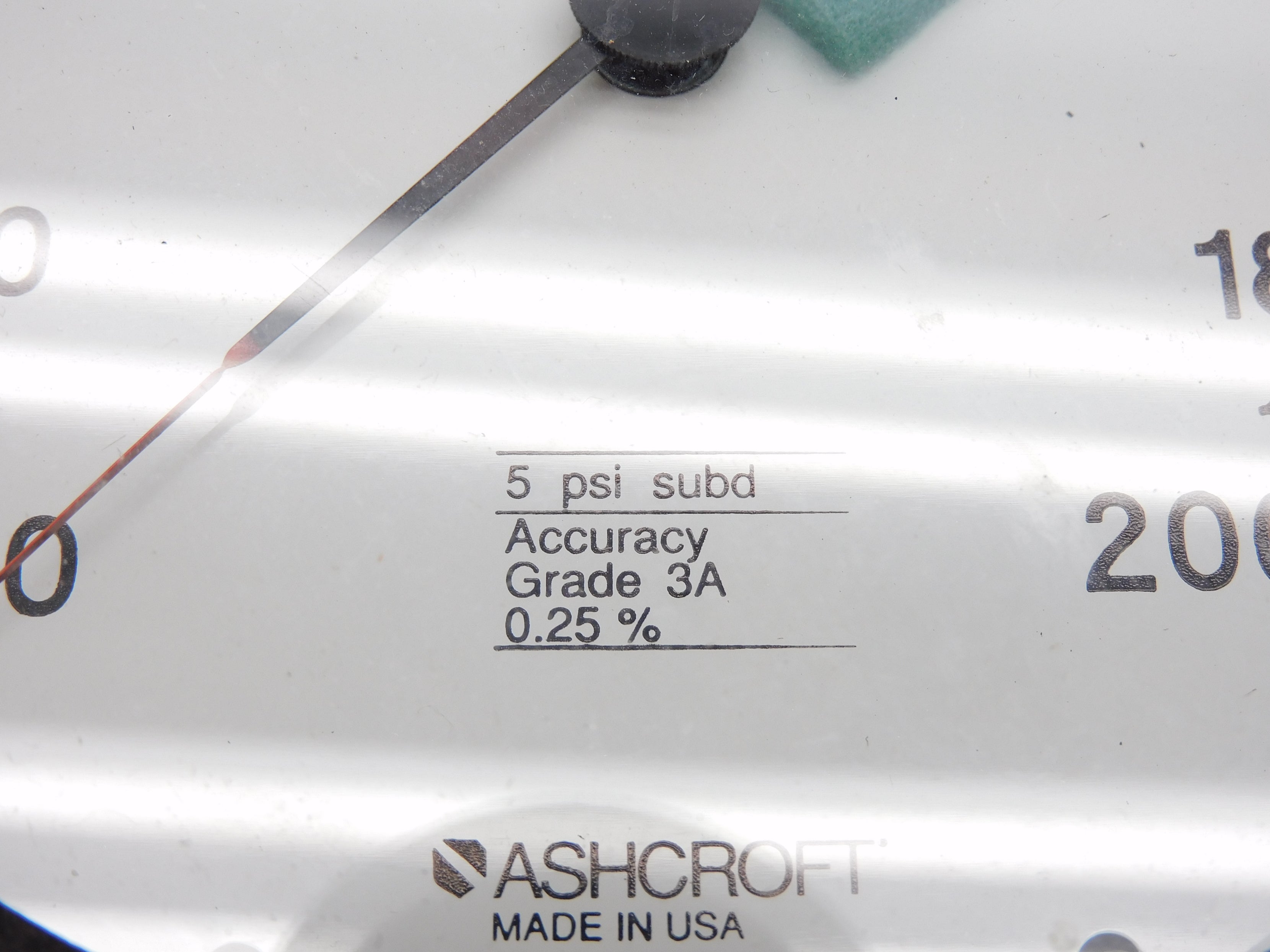 ASHCROFT 0-2000PSI NSNP