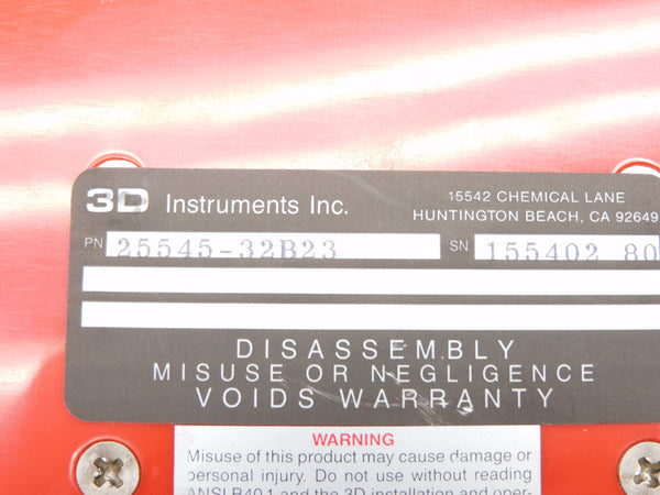 3D INSTRUMENTS 25545-32B23 0-2000PSI NSMP