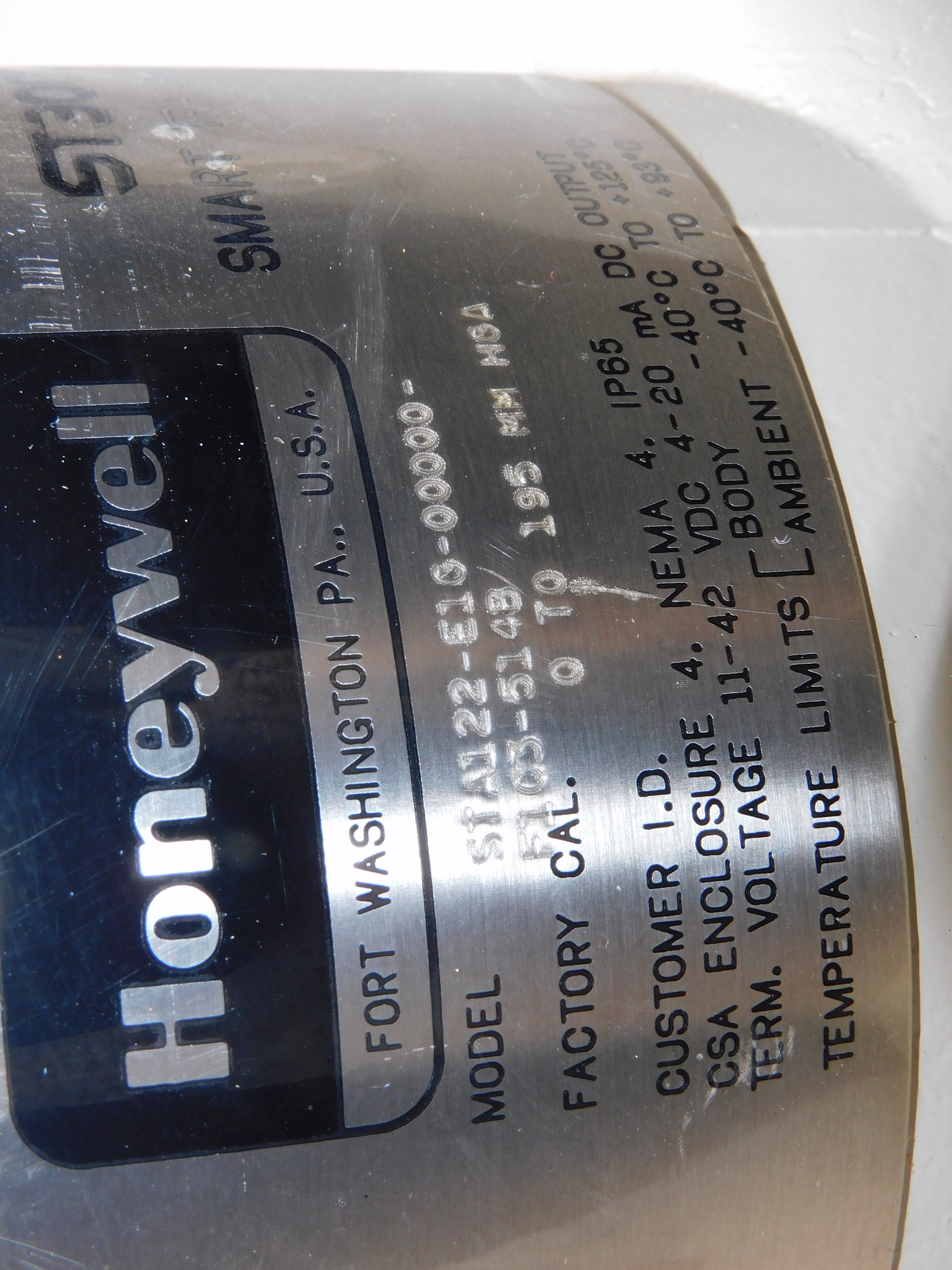 HONEYWELL STA122-E1G-00000-F1C3-514B UNMP