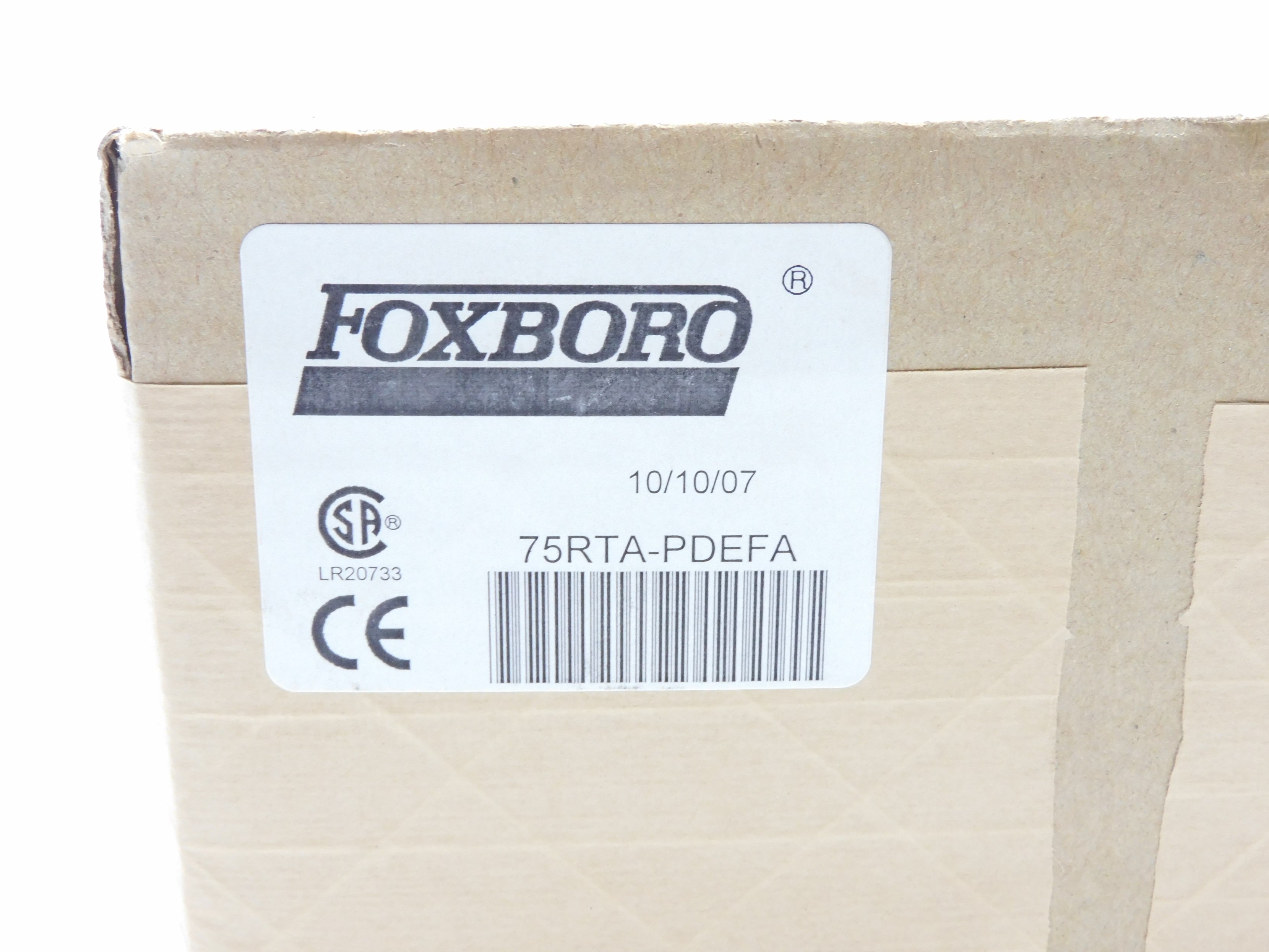 FOXBORO 75RTA-PDEFA NSFS