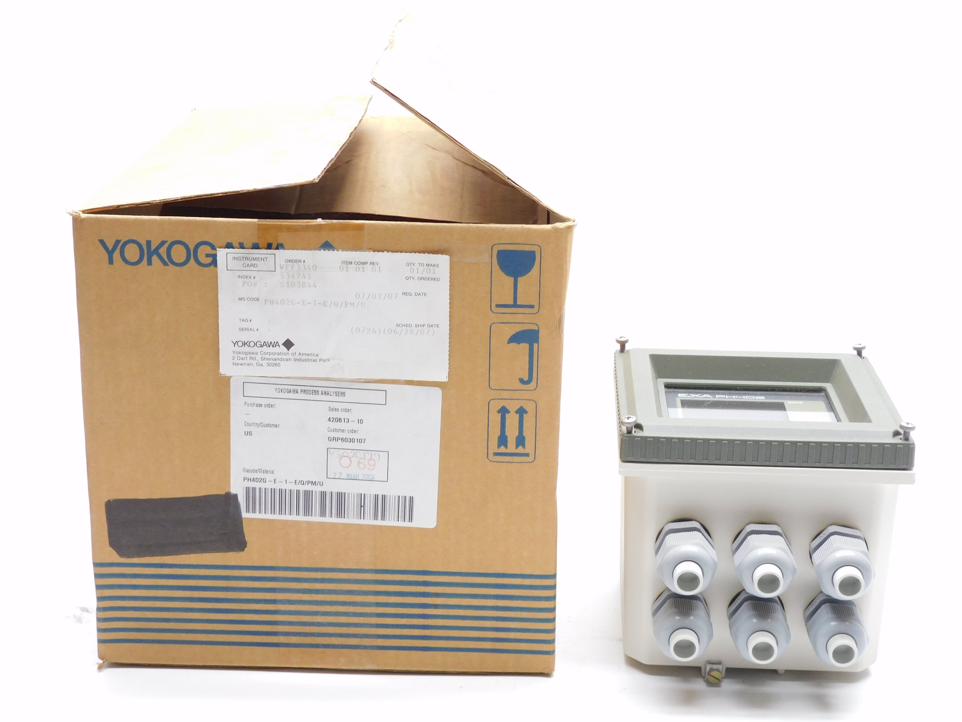 YOKOGAWA PH402G-E-1-E/Q/PM/U NSMP