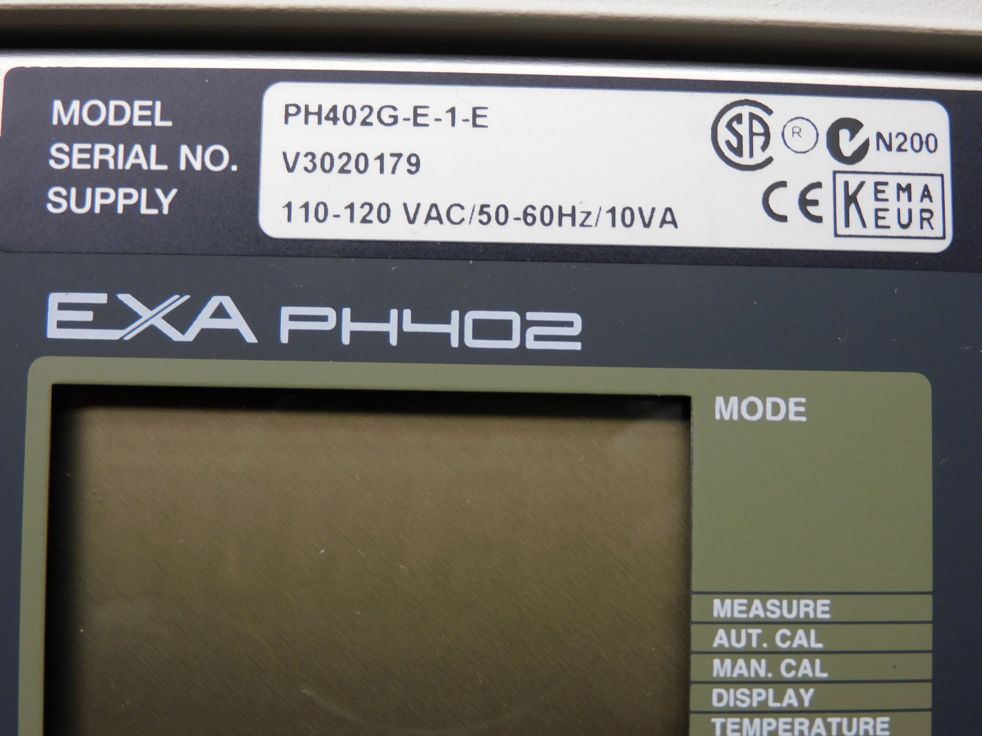YOKOGAWA PH402G-E-1-E/Q/PM/U NSMP