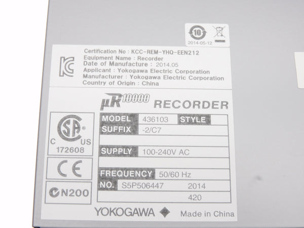 YOKOGAWA 436103-2/C7 NSMP