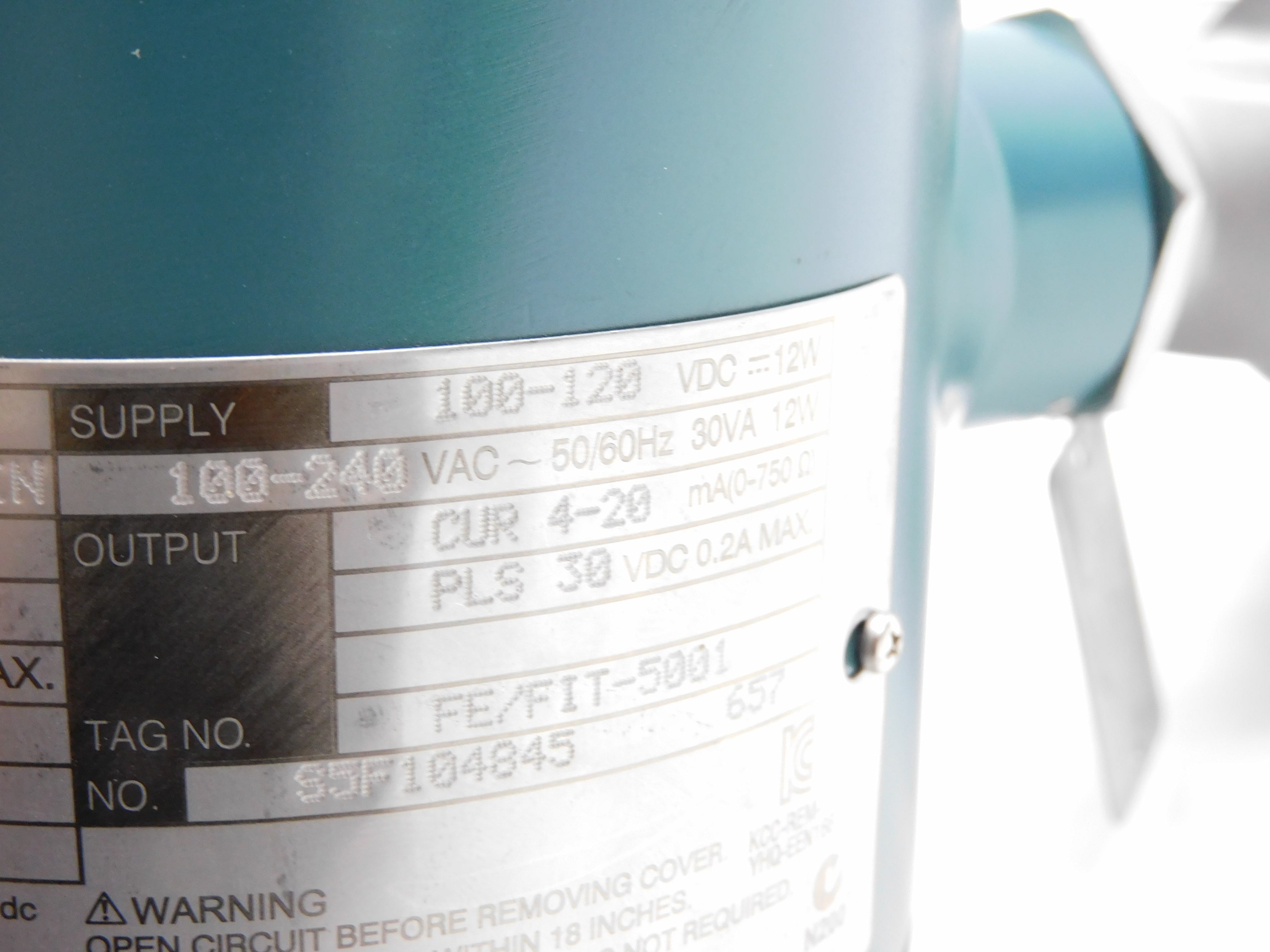 YOKOGAWA AXF015C-D1AL1N-AA11-21B/FF1/SCT REMAN