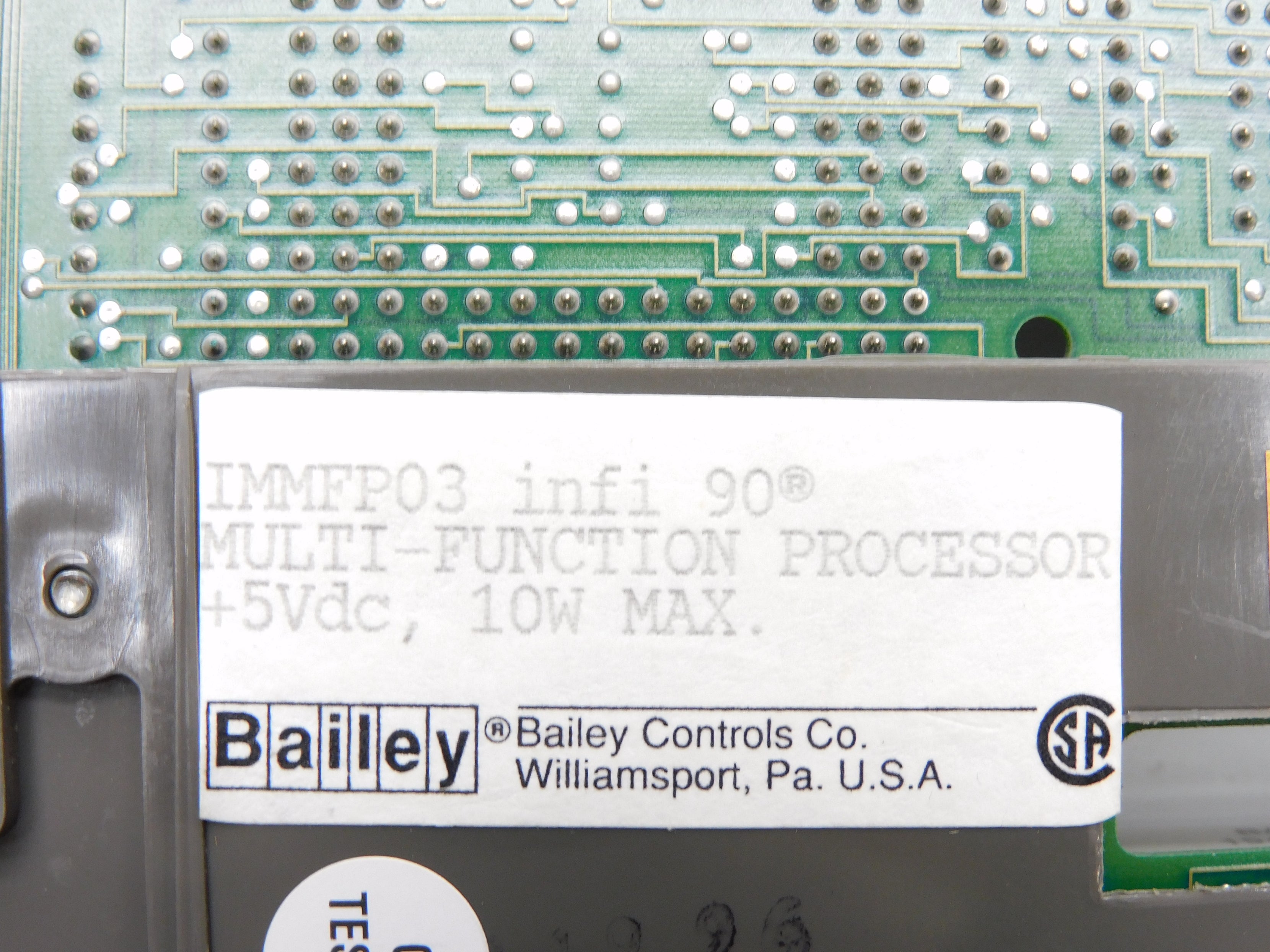 BAILEY IMMFP03 5VDC UNMP