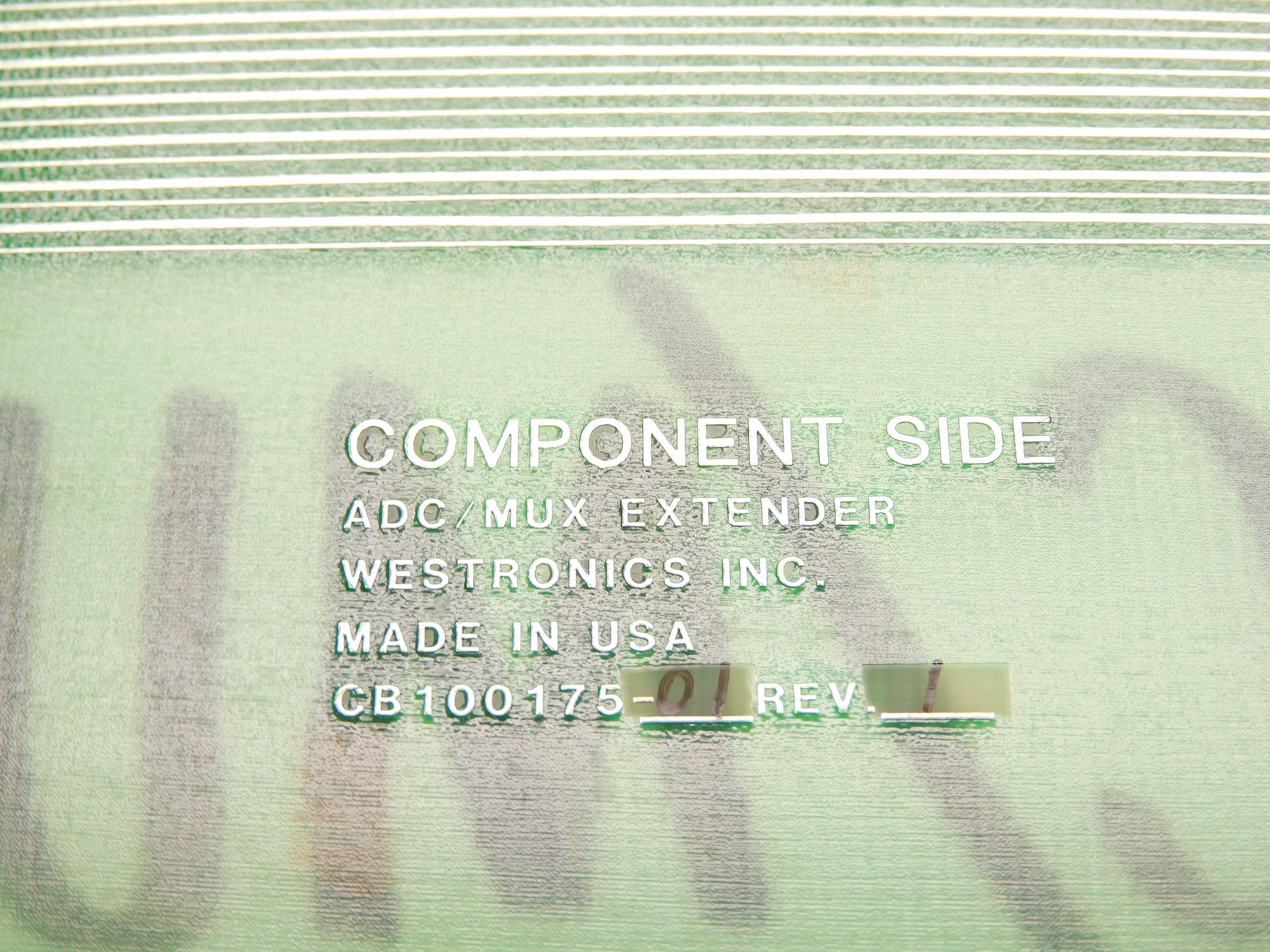 WESTRONICS CB100175-01 REV. 1 NSNP