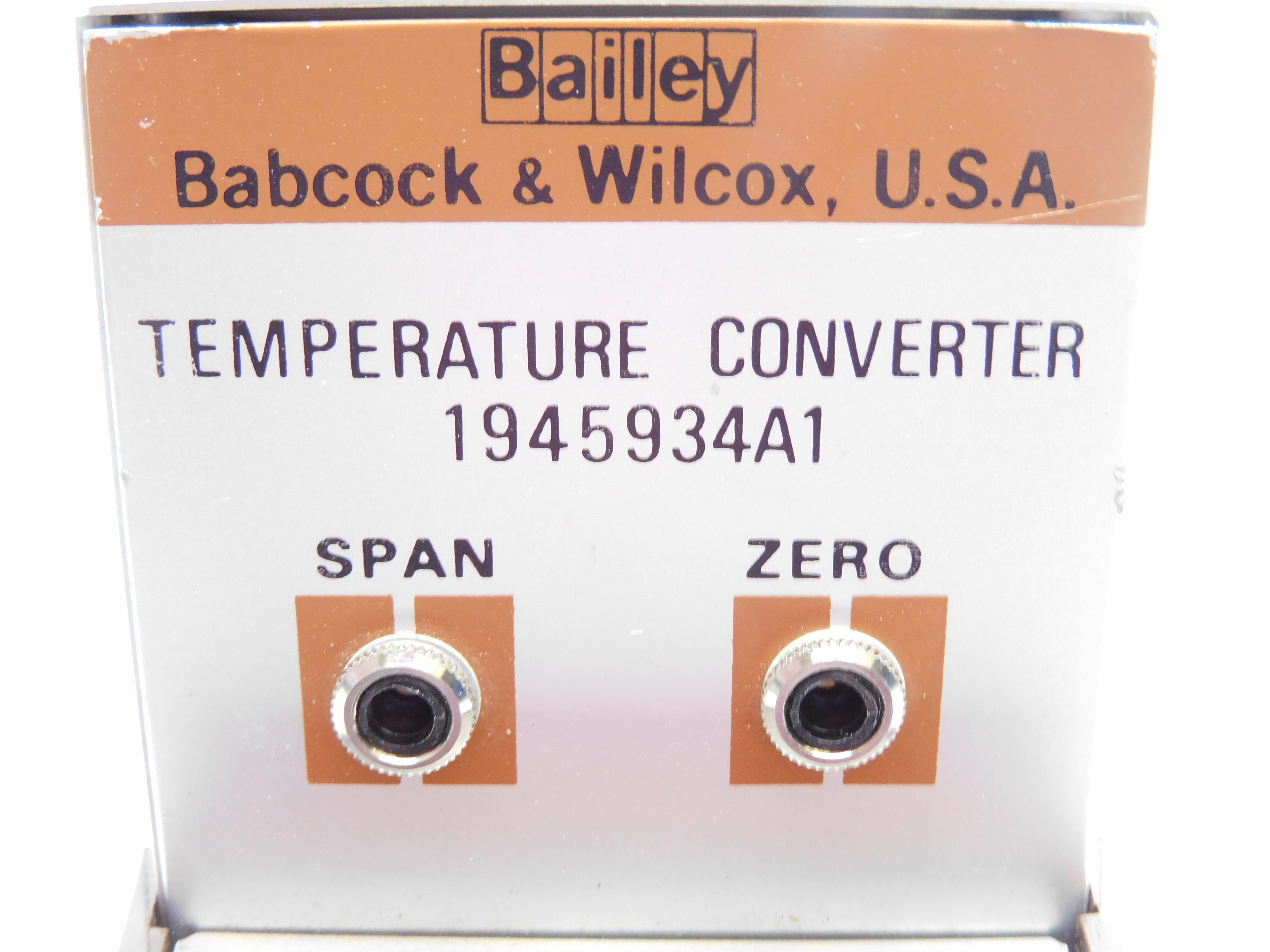 BAILEY BTCT/E-J-K-T/-10V-10V/24DC/ST UNMP