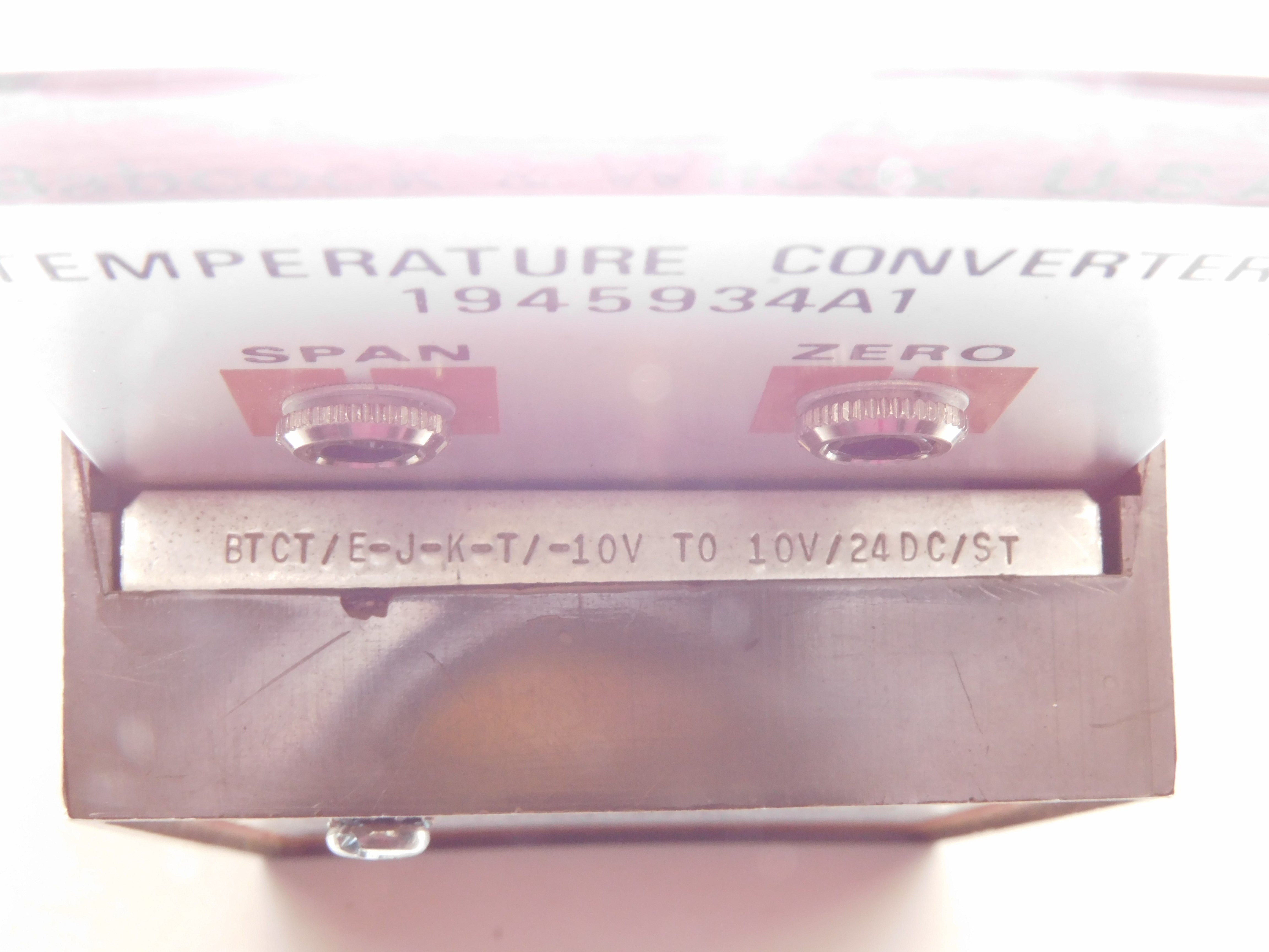 BAILEY BTCT/E-J-K-T/-10V-10V/24DC/ST UNMP