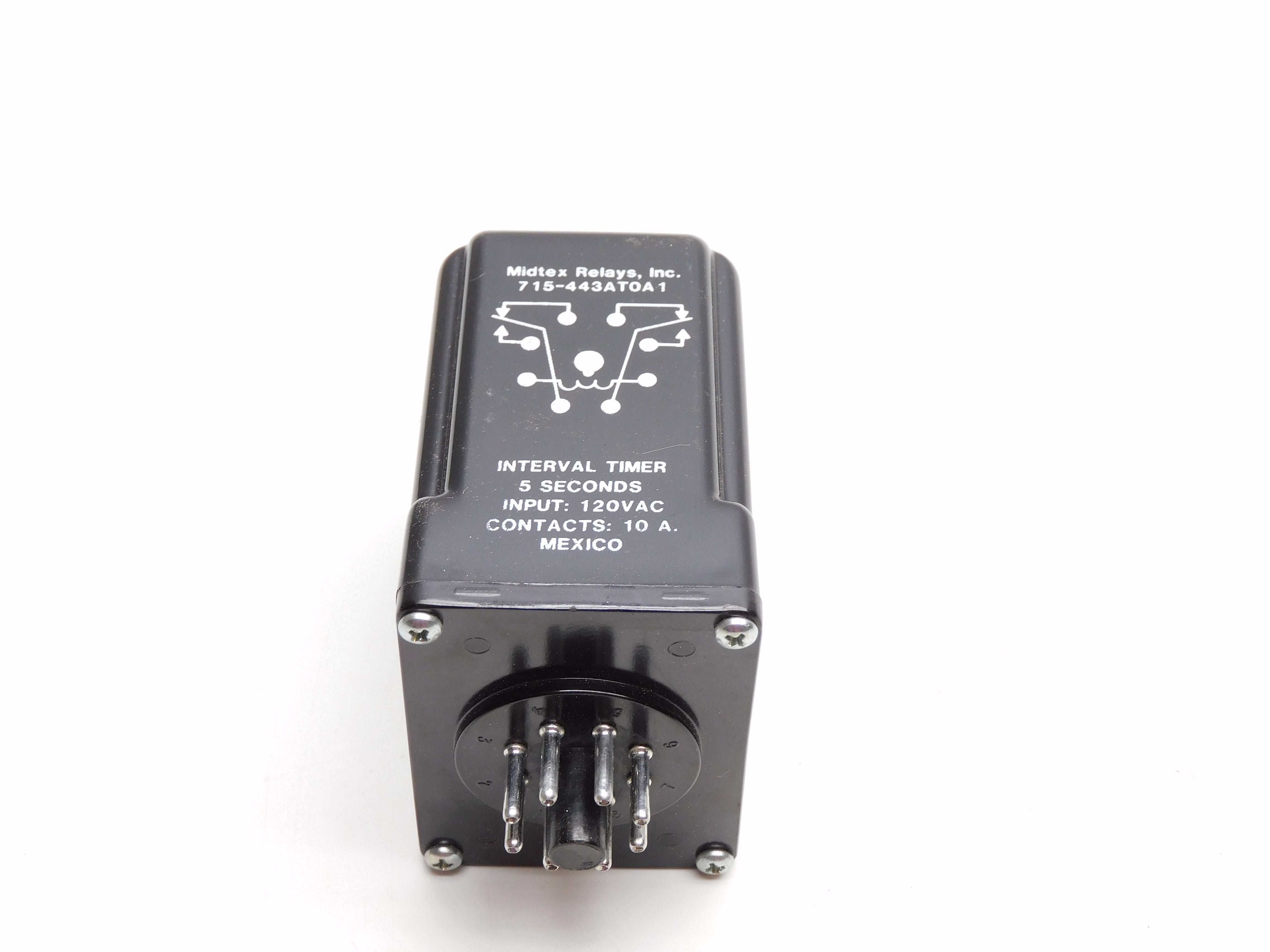 MIDTEX 715-443AT0A1 120VAC 10A NSNP
