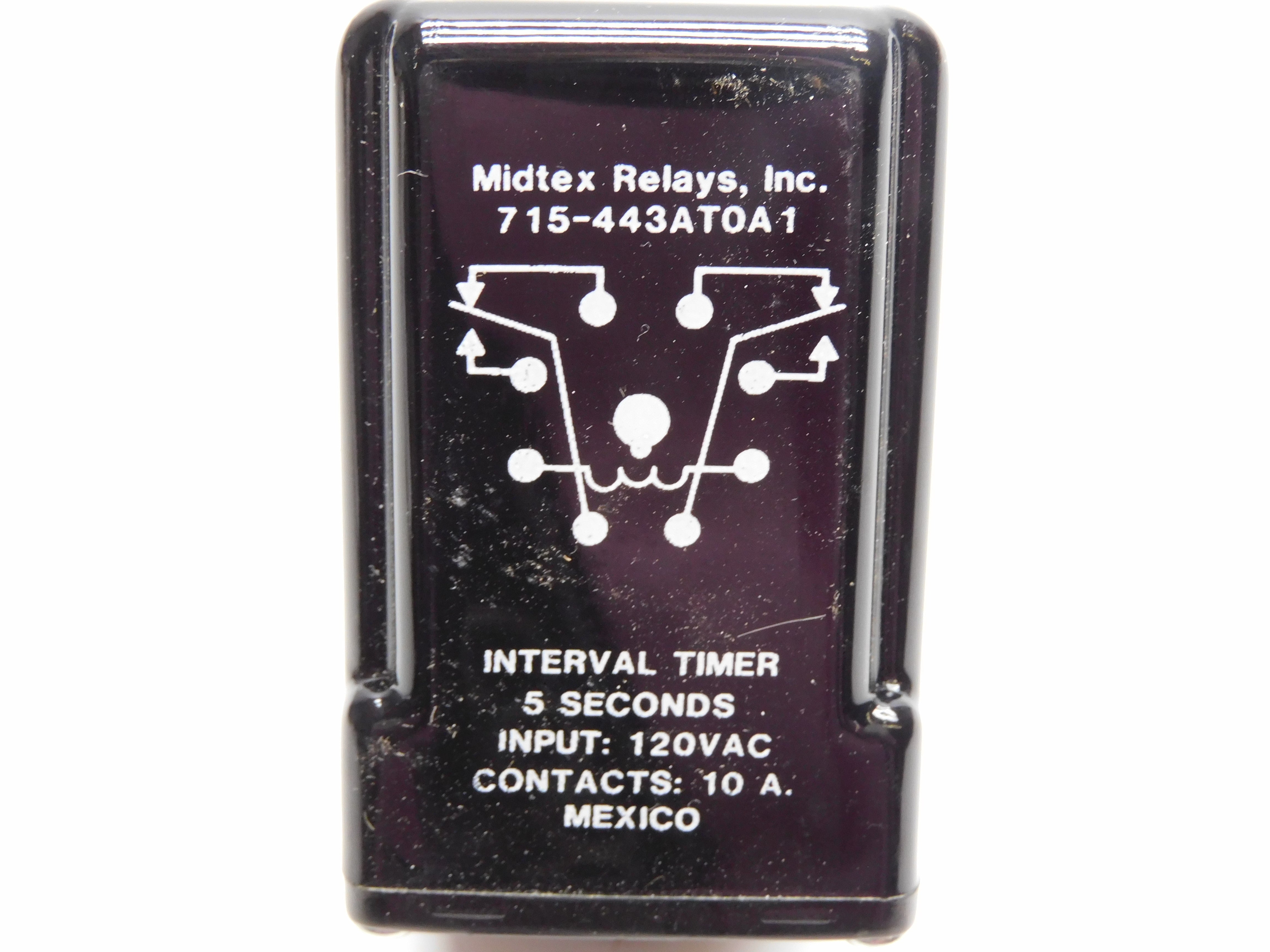 MIDTEX 715-443AT0A1 120VAC 10A NSNP