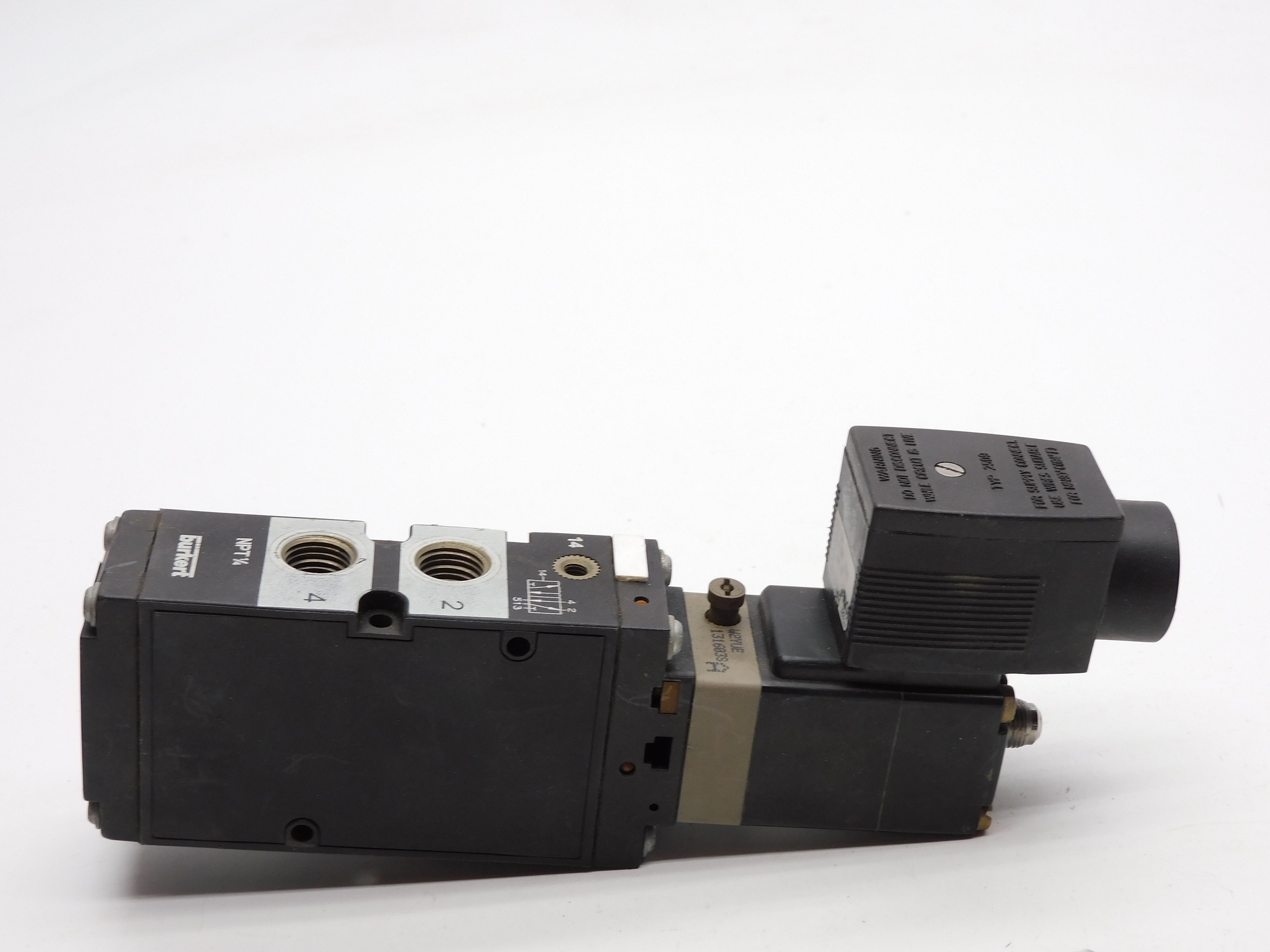 BURKERT 0475H8,0PB 0-250VAC/DC NSNP