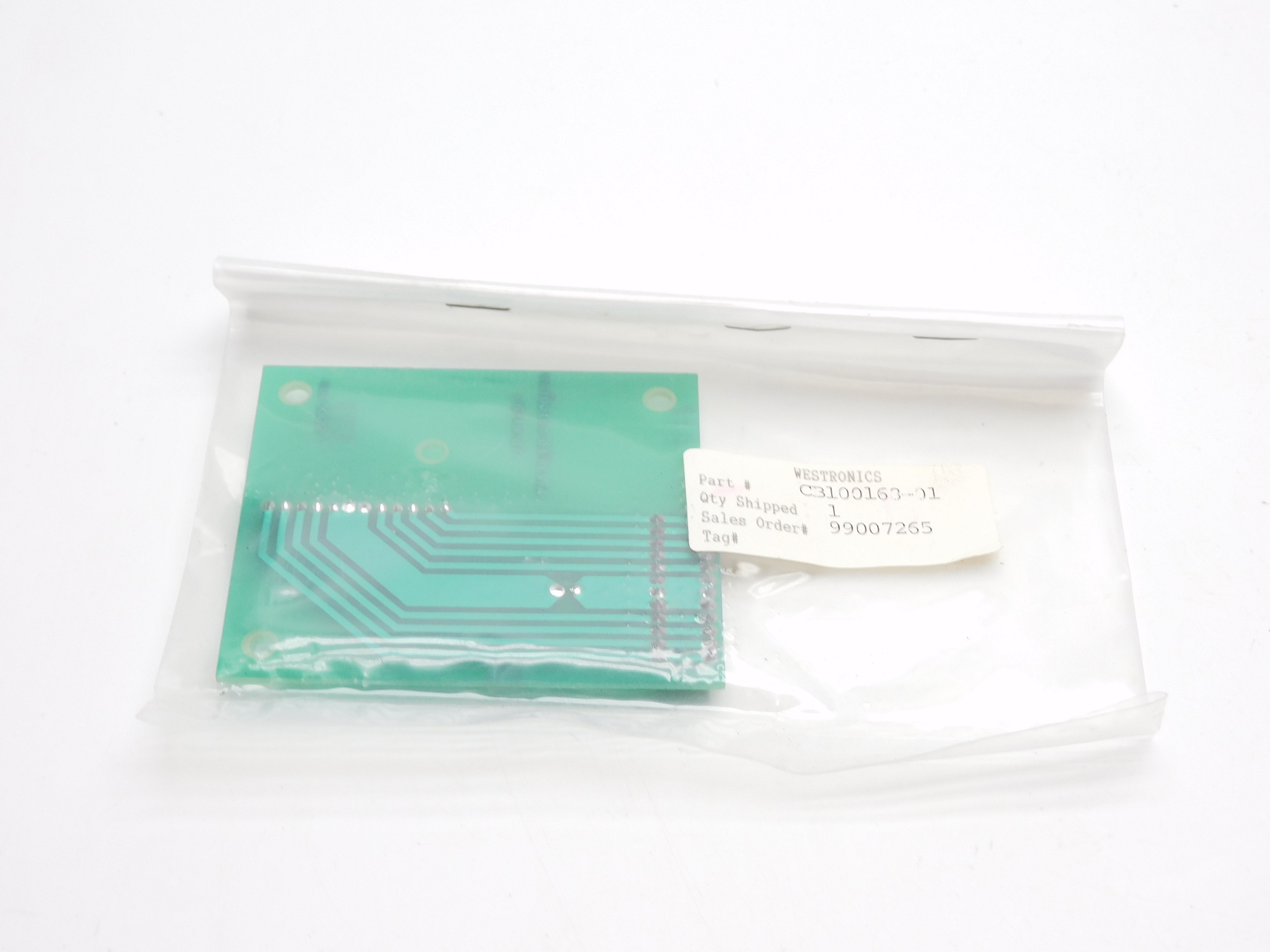 WESTRONICS CB100168-01 REV. A NSNP