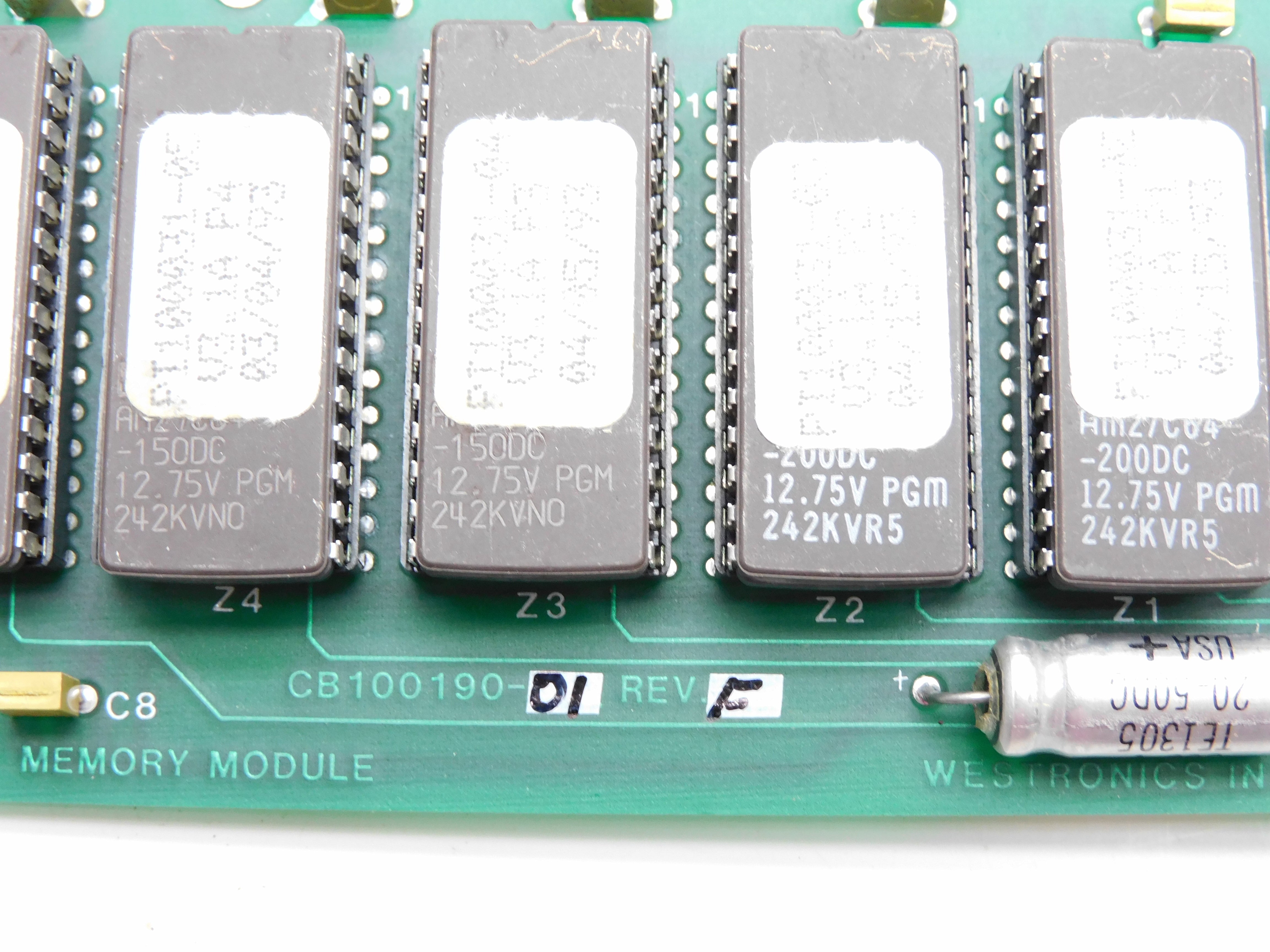 WESTRONICS CB100190-01 REV. F NSNP