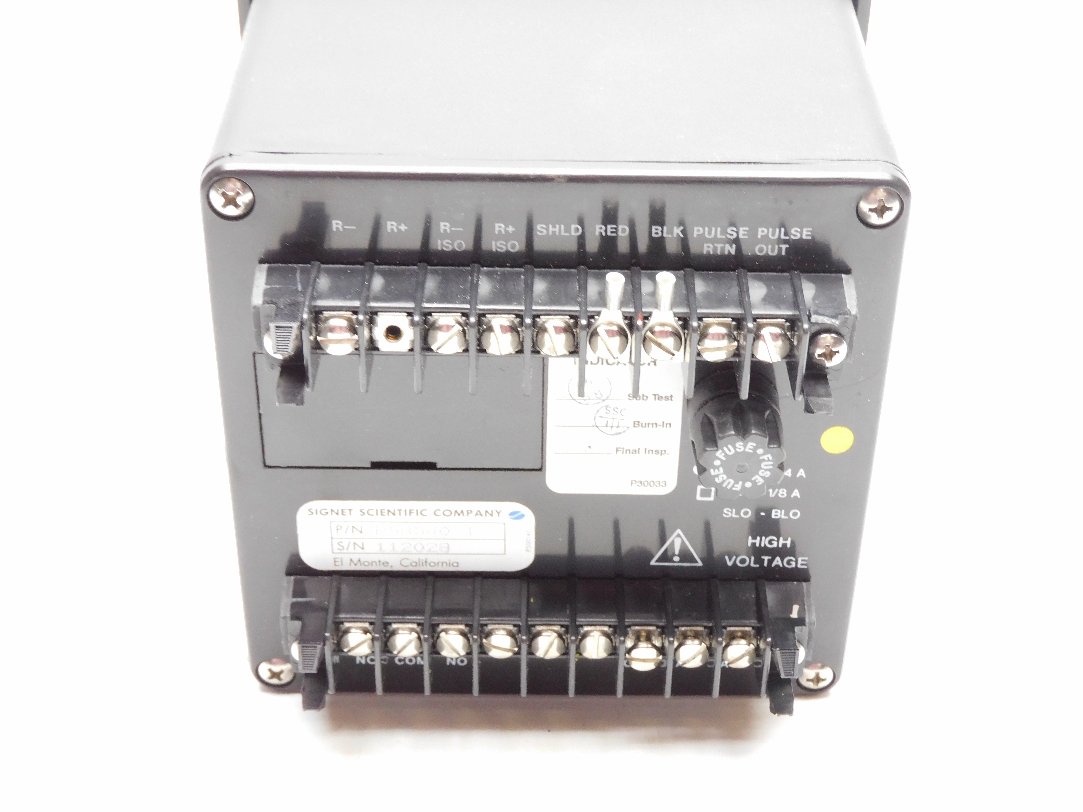 SIGNET SCIENTIFIC P58540-1 0-30GPM UNMP