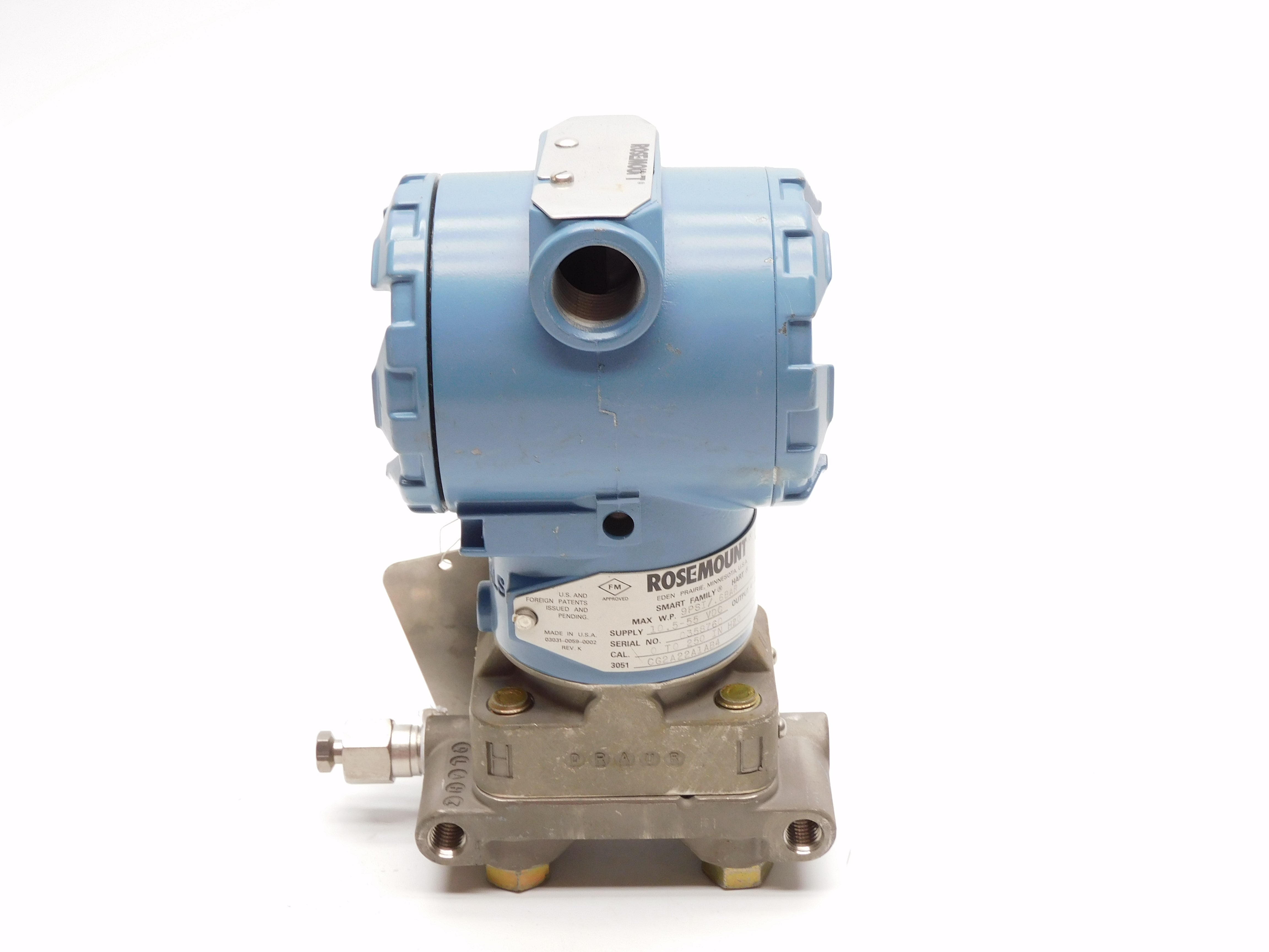 ROSEMOUNT 3051CG2A22A1AB4 UNMP