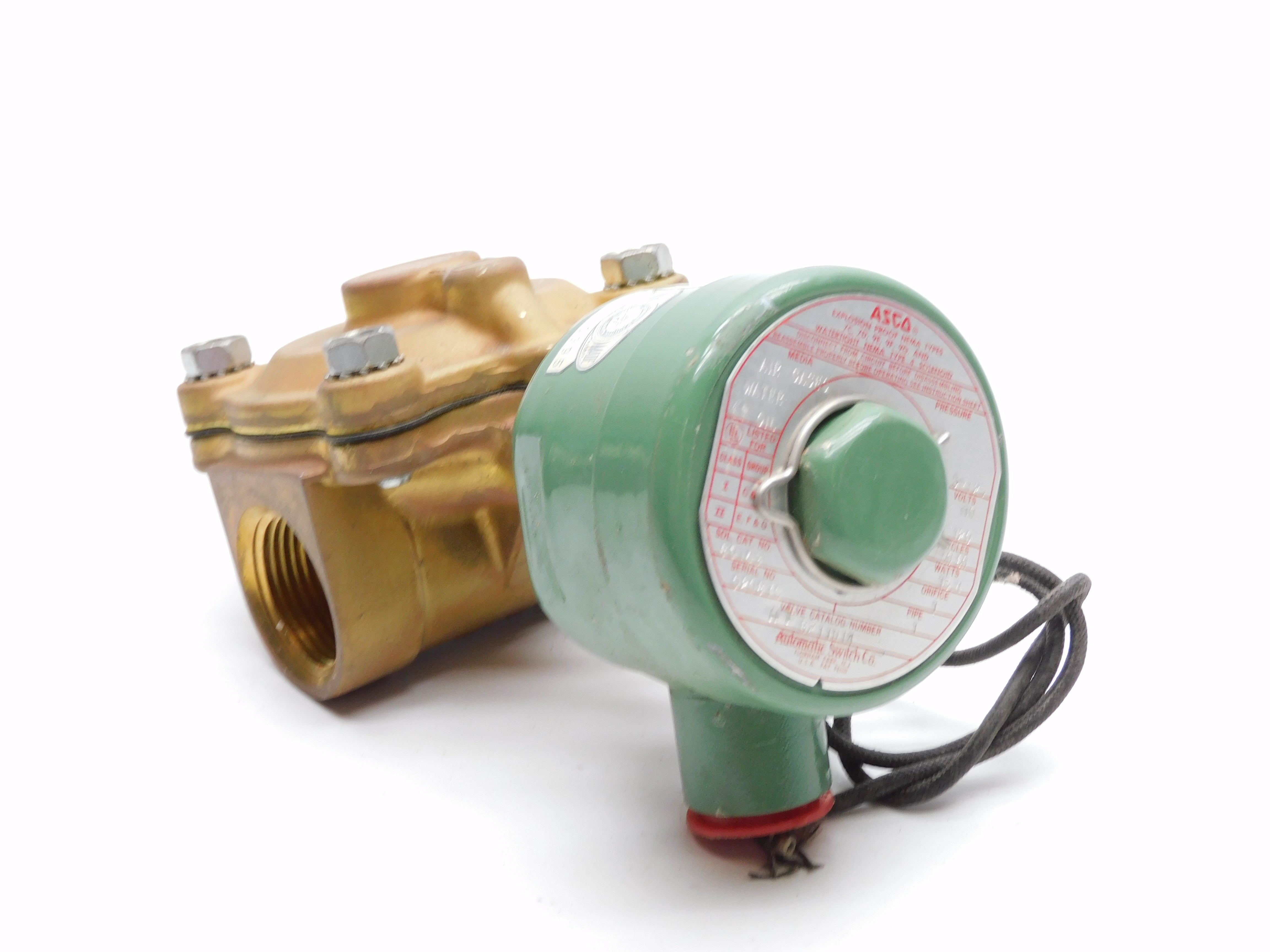 ASCO HT8211D14 115/120V 5-125PSI 1" UNMP