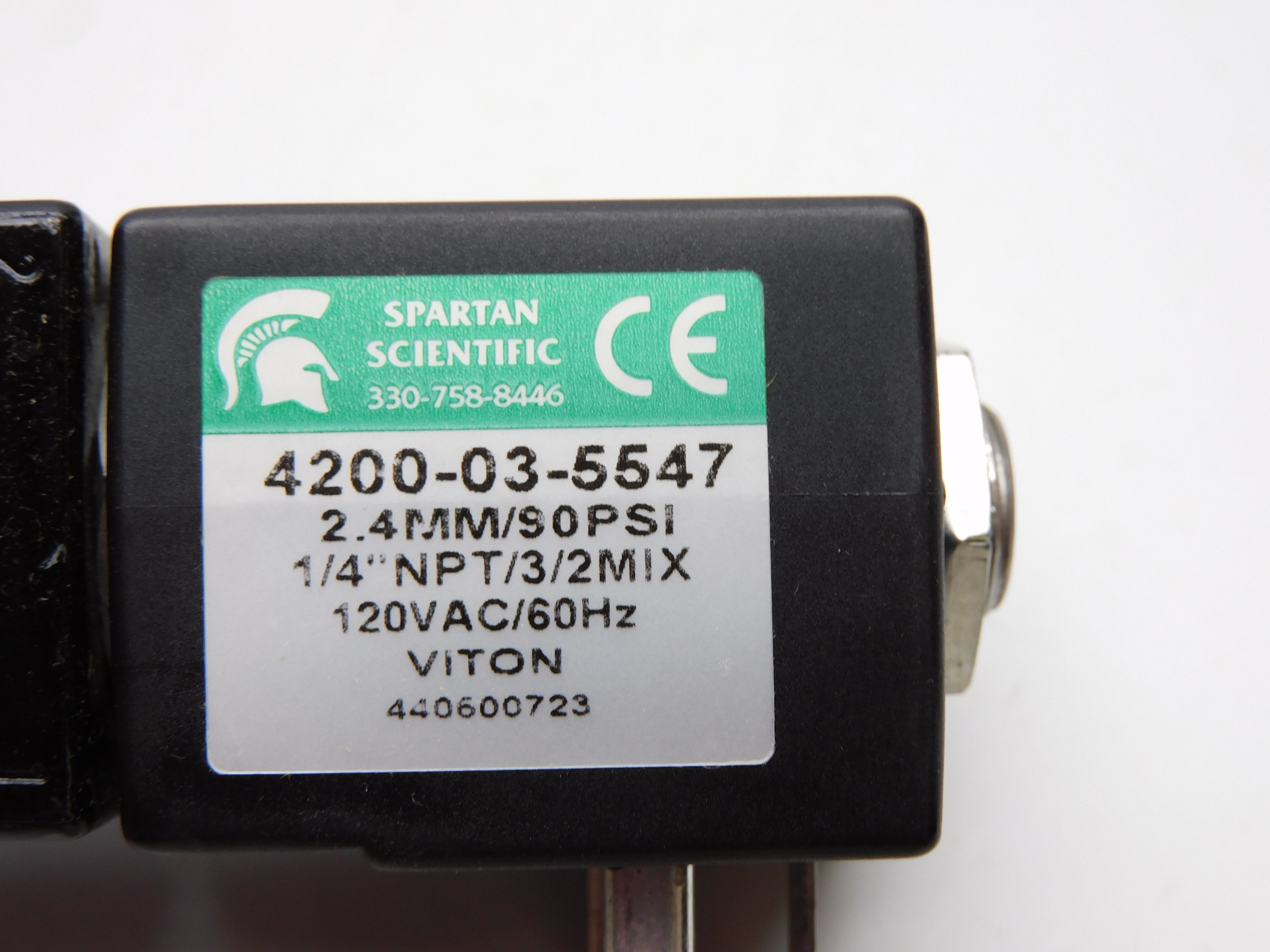 SPARTAN SCIENTIFIC 4200-03-5547 120VAC 90PSI NSMP