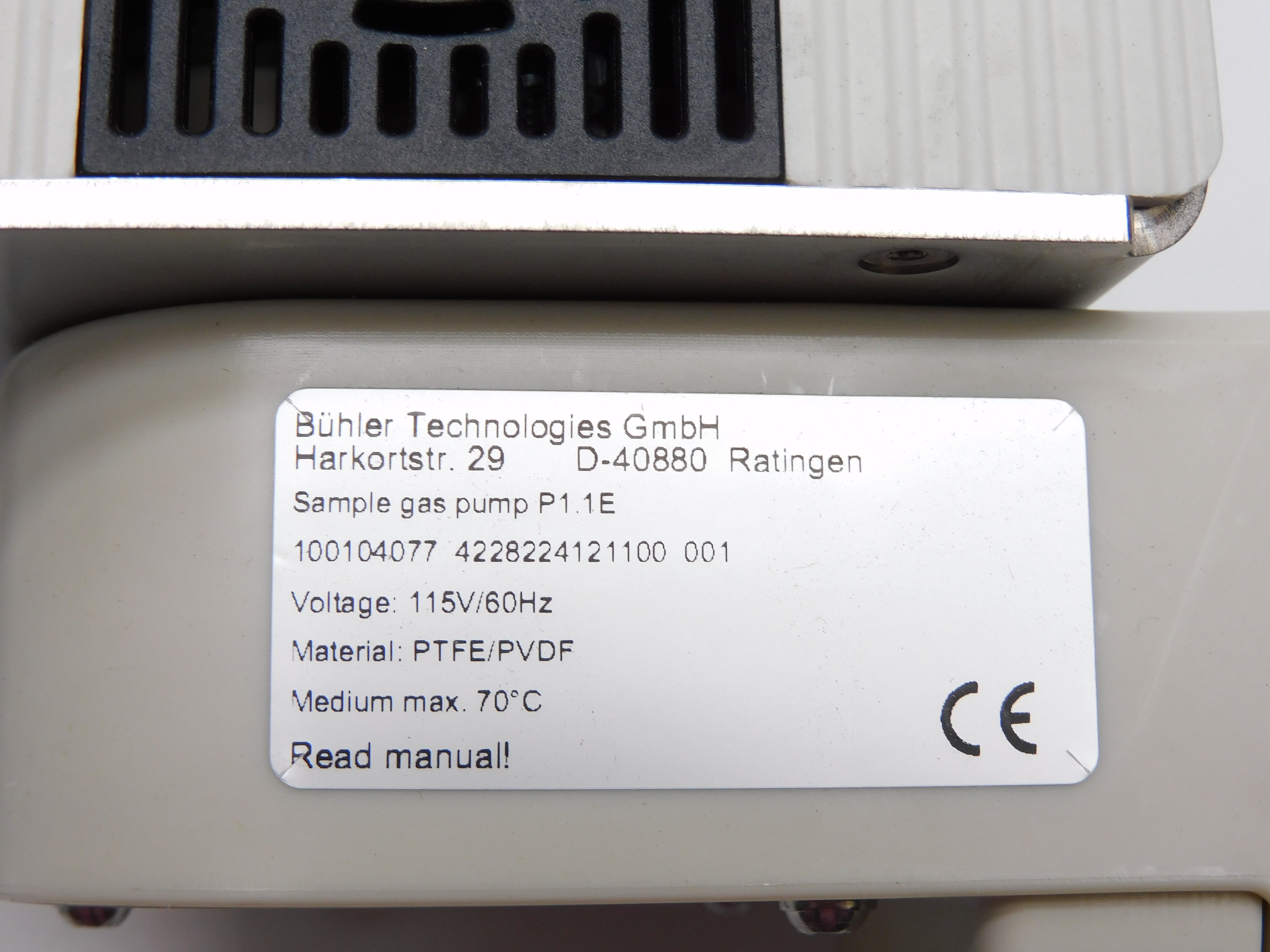 BUHLER TECHNOLOGIES P1.1E NSNP