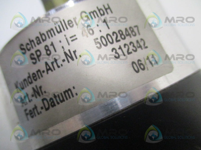 SCHABMULLER P102/0,4 50015930/50028487 DC BRUSH MOTOR 48V NSNP