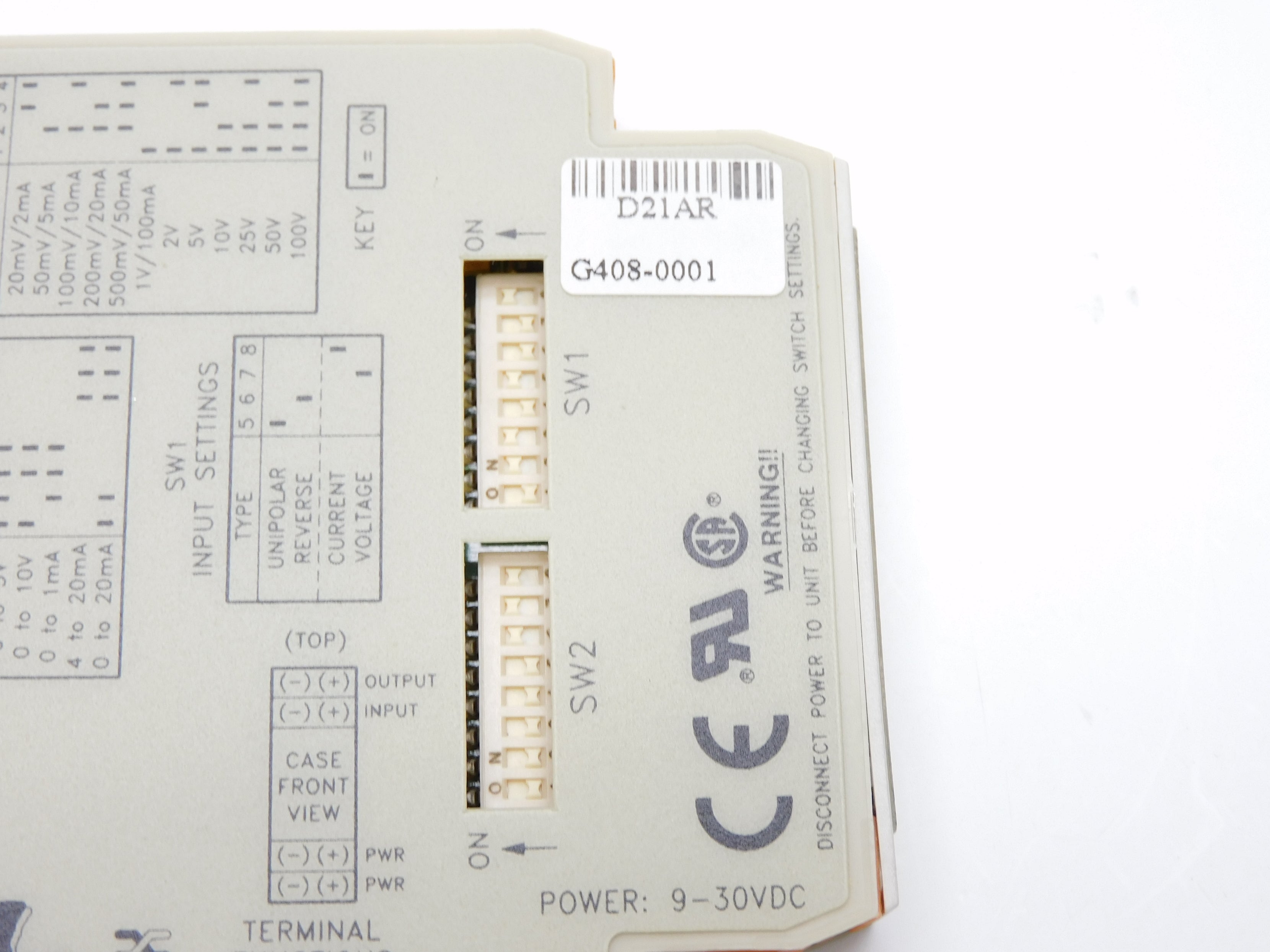 ACTION INSTRUMENTS G408-0001 9-30VDC NSMP