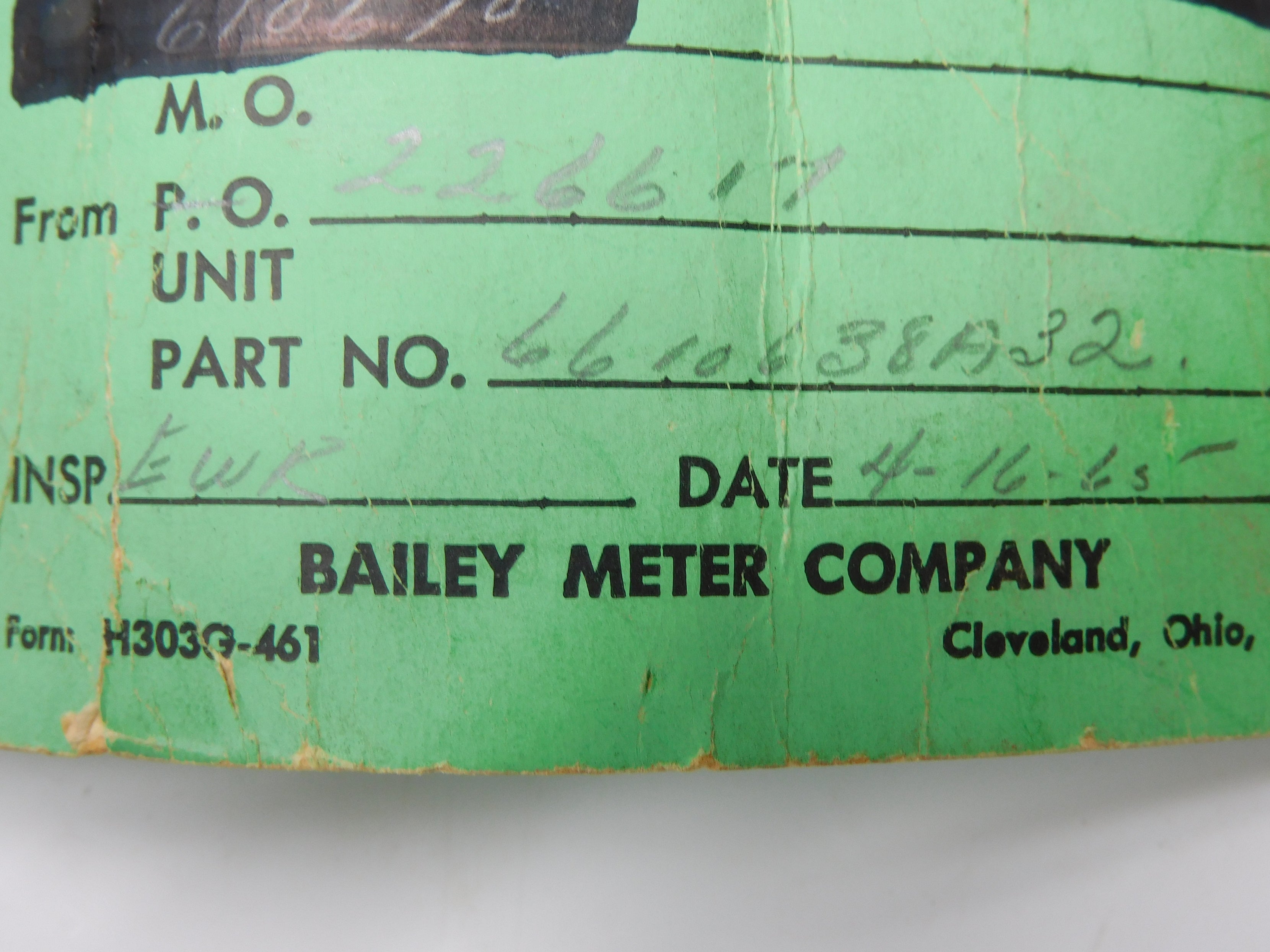 BAILEY 6610638A32 NSNP