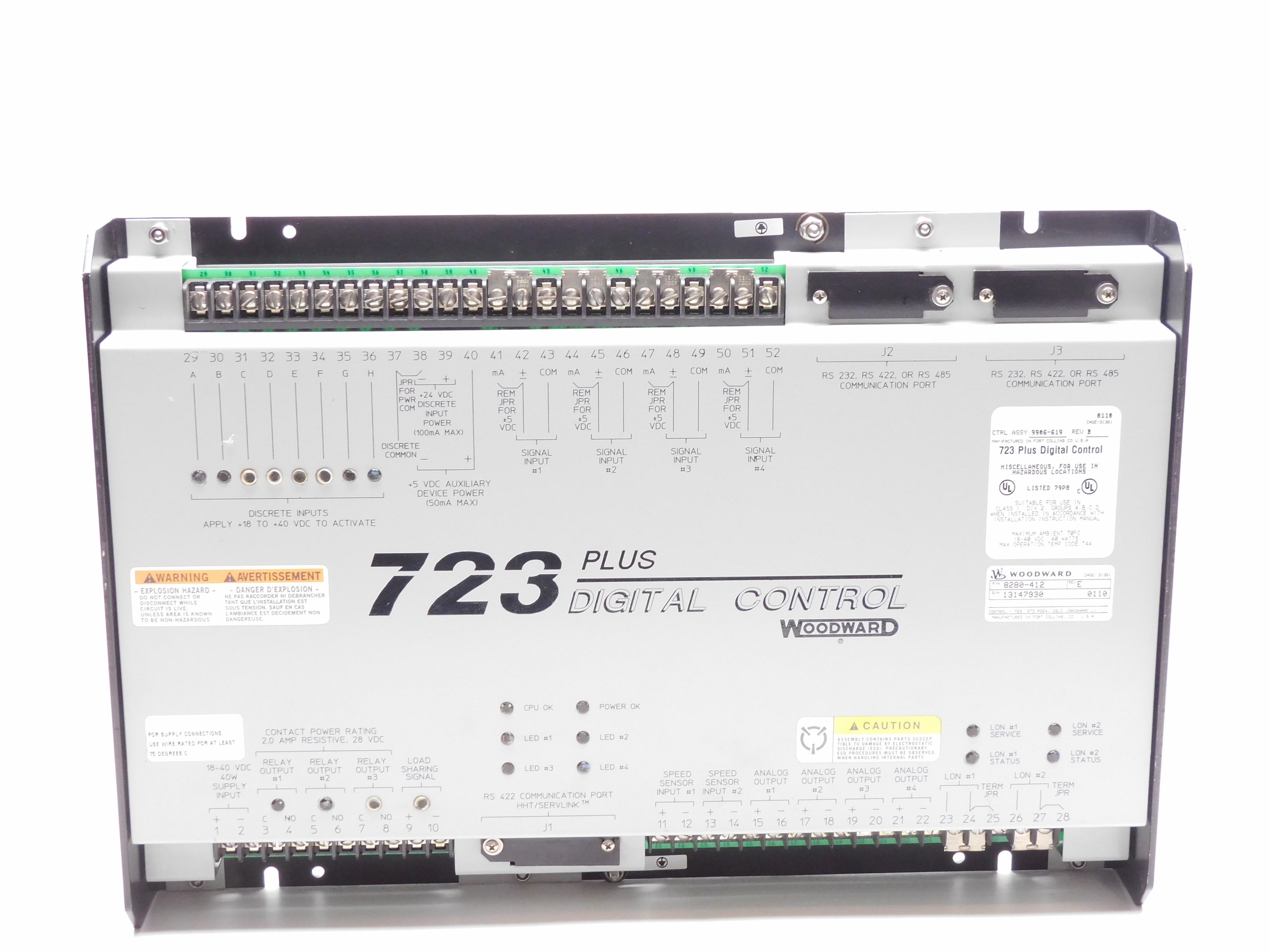 WOODWARD 8280-412 UNMP
