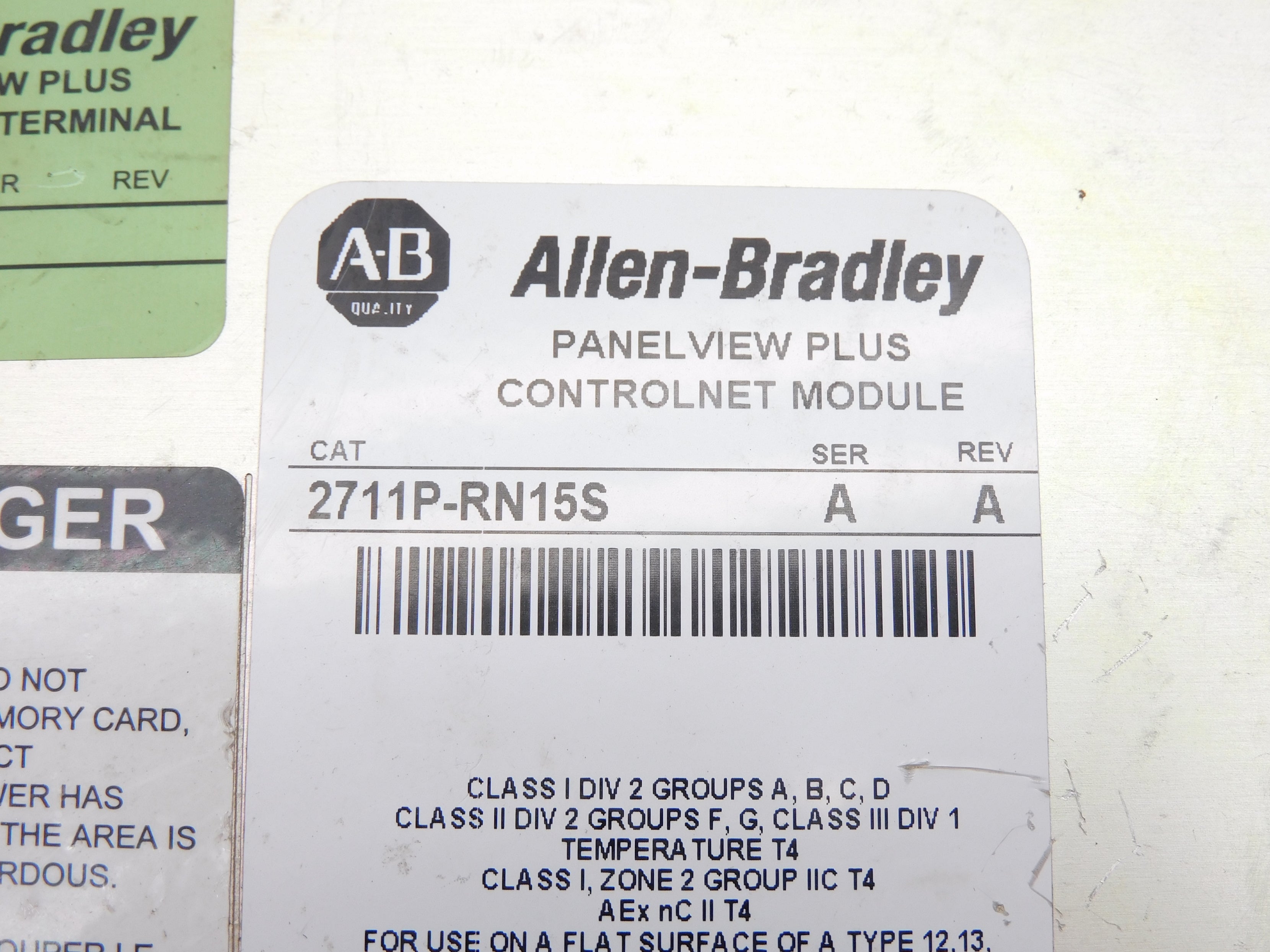 INDUSTRIAL SPARE PART 2711P-RN15S SER. A (AS PICTURED) UNMP