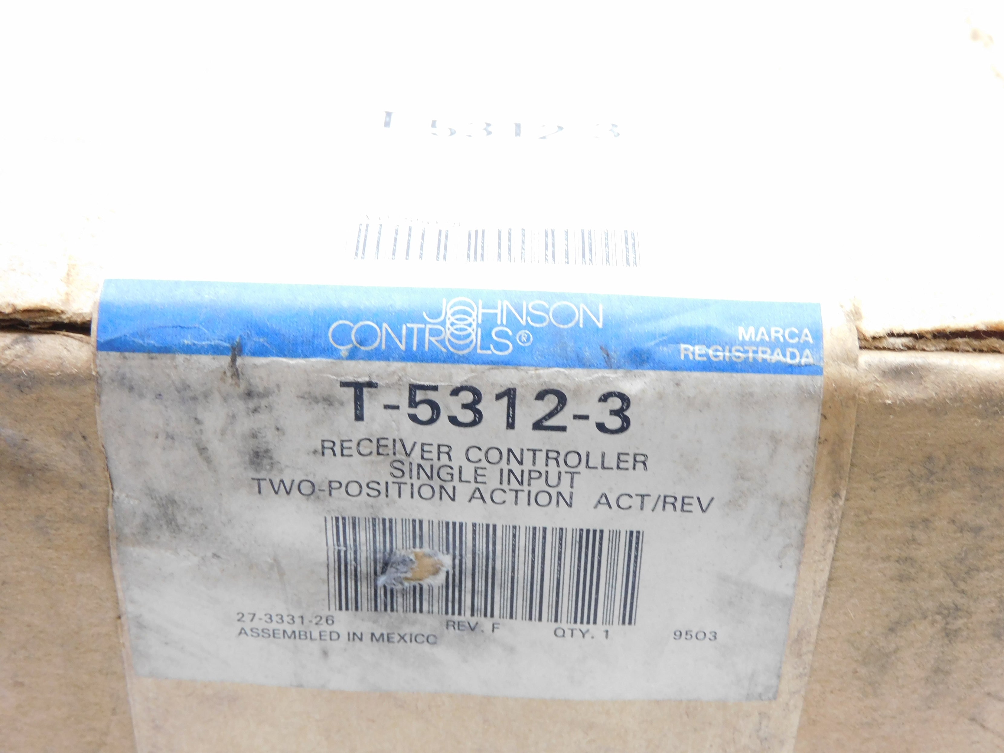 JOHNSON CONTROLS T-5312-3 NSFS