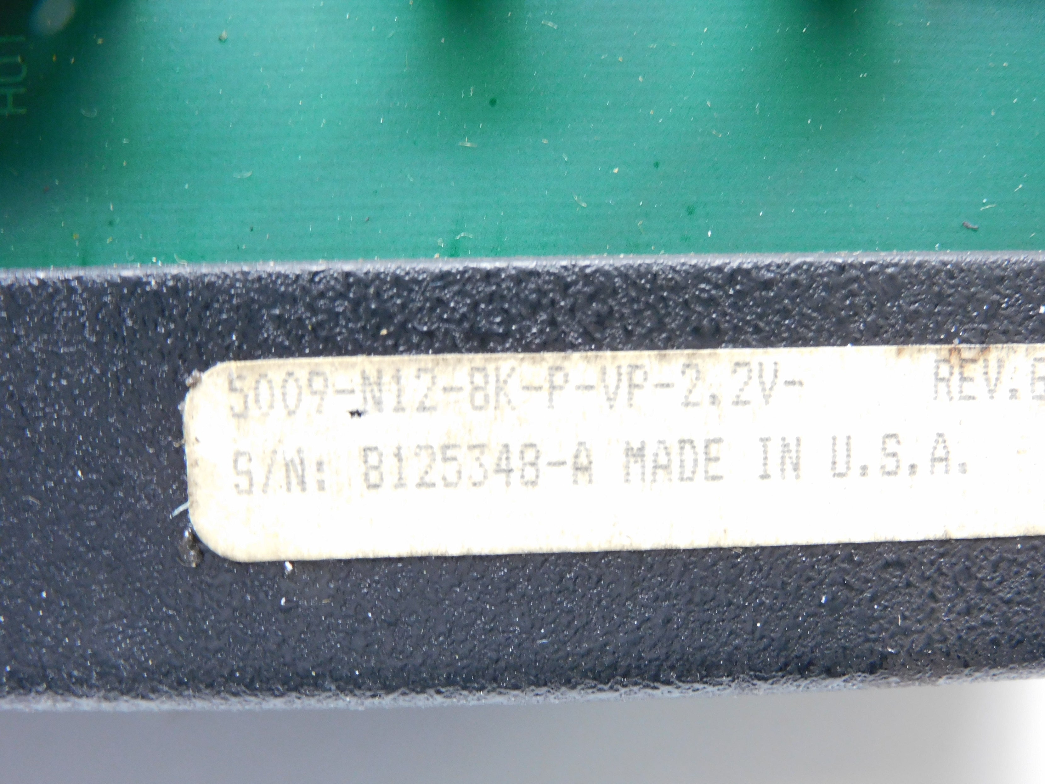 CINCINNATI DYNACOMP 5009-N12-8K-P-VP-2.2V UNMP