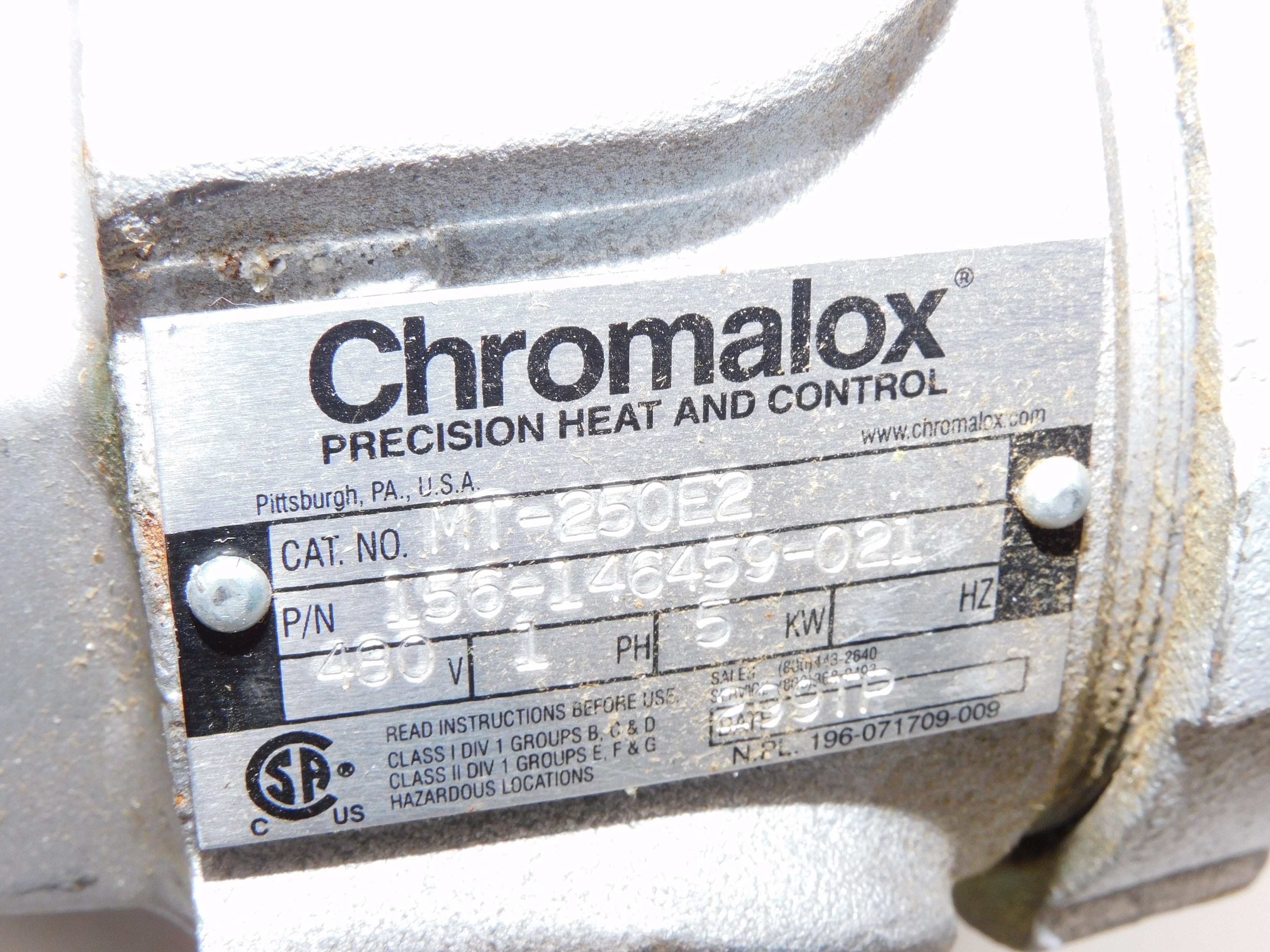 CHROMALOX MT-250E2 NSNP