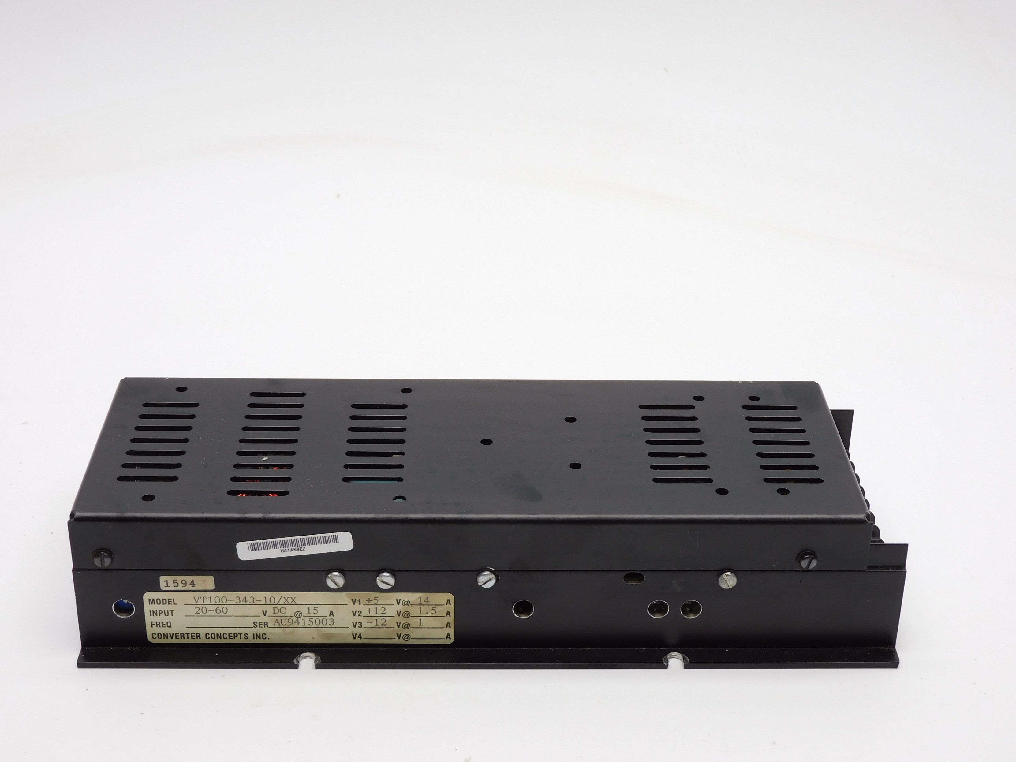 CONVERTER CONCEPTS VT100-343-10/XX UNMP