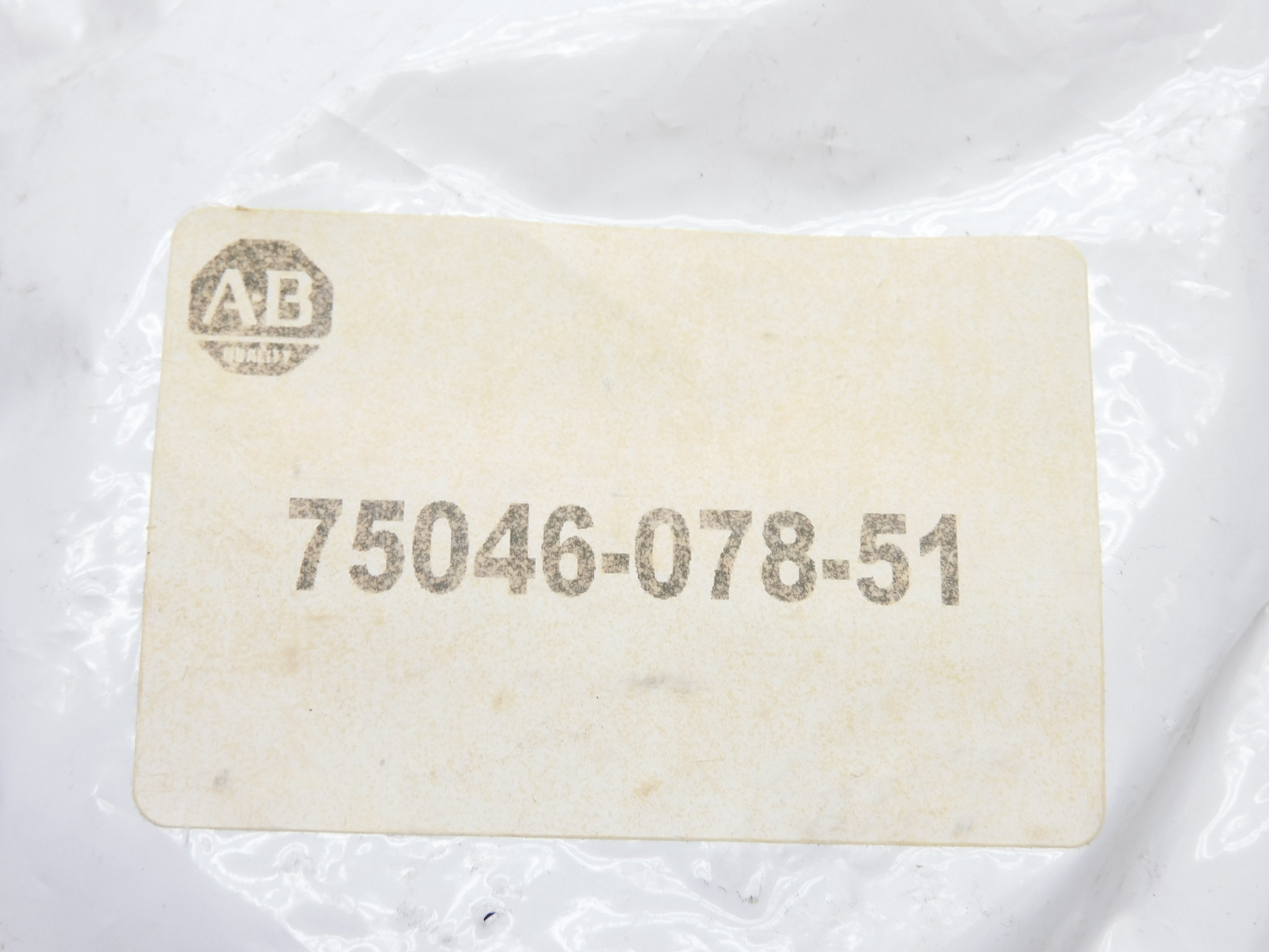 INDUSTRIAL SPARE PART 75046-078-51 NSMP
