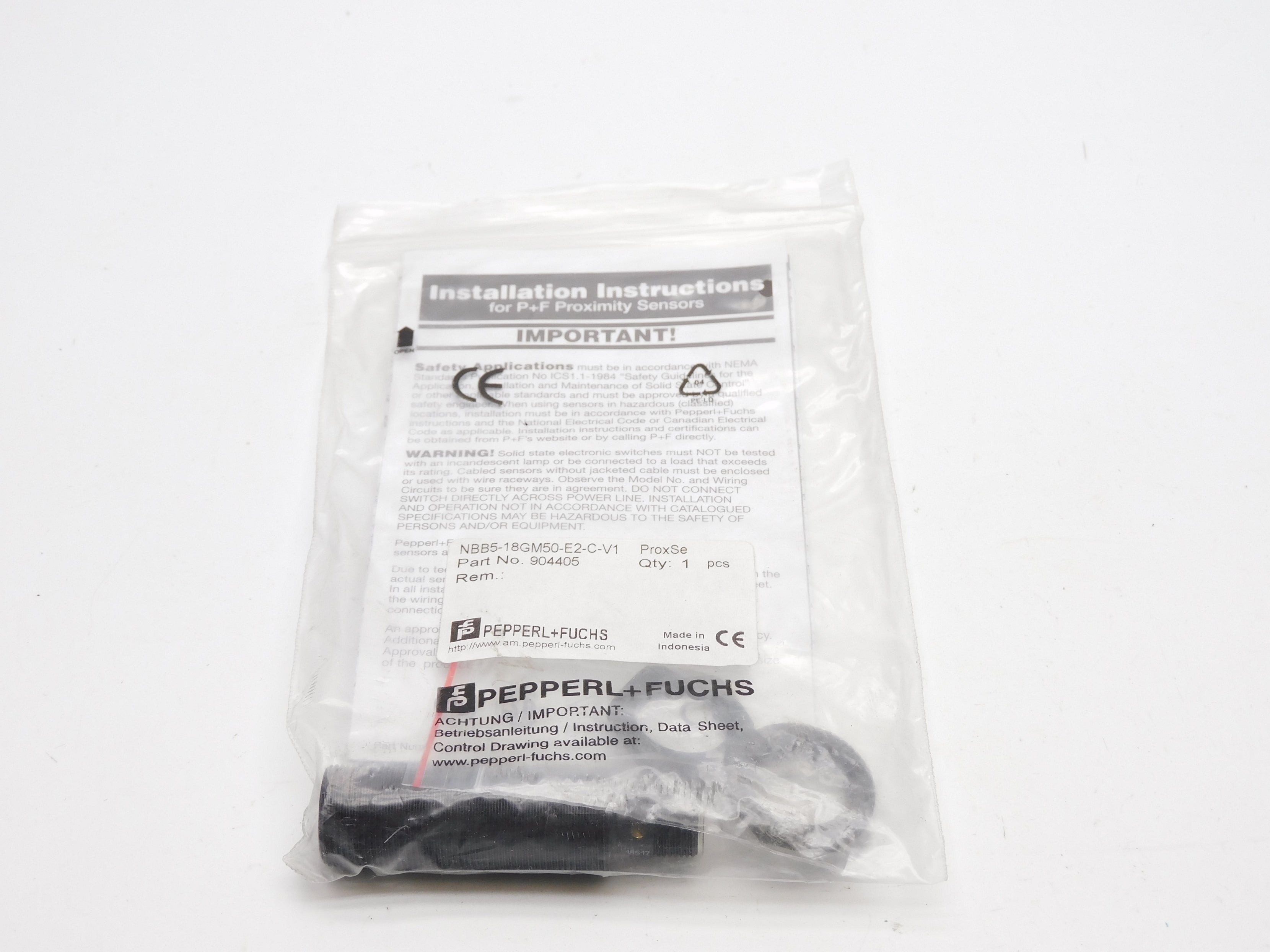 PEPPERL+FUCHS NBB5-18GM50-E2-C-V1 NSMP